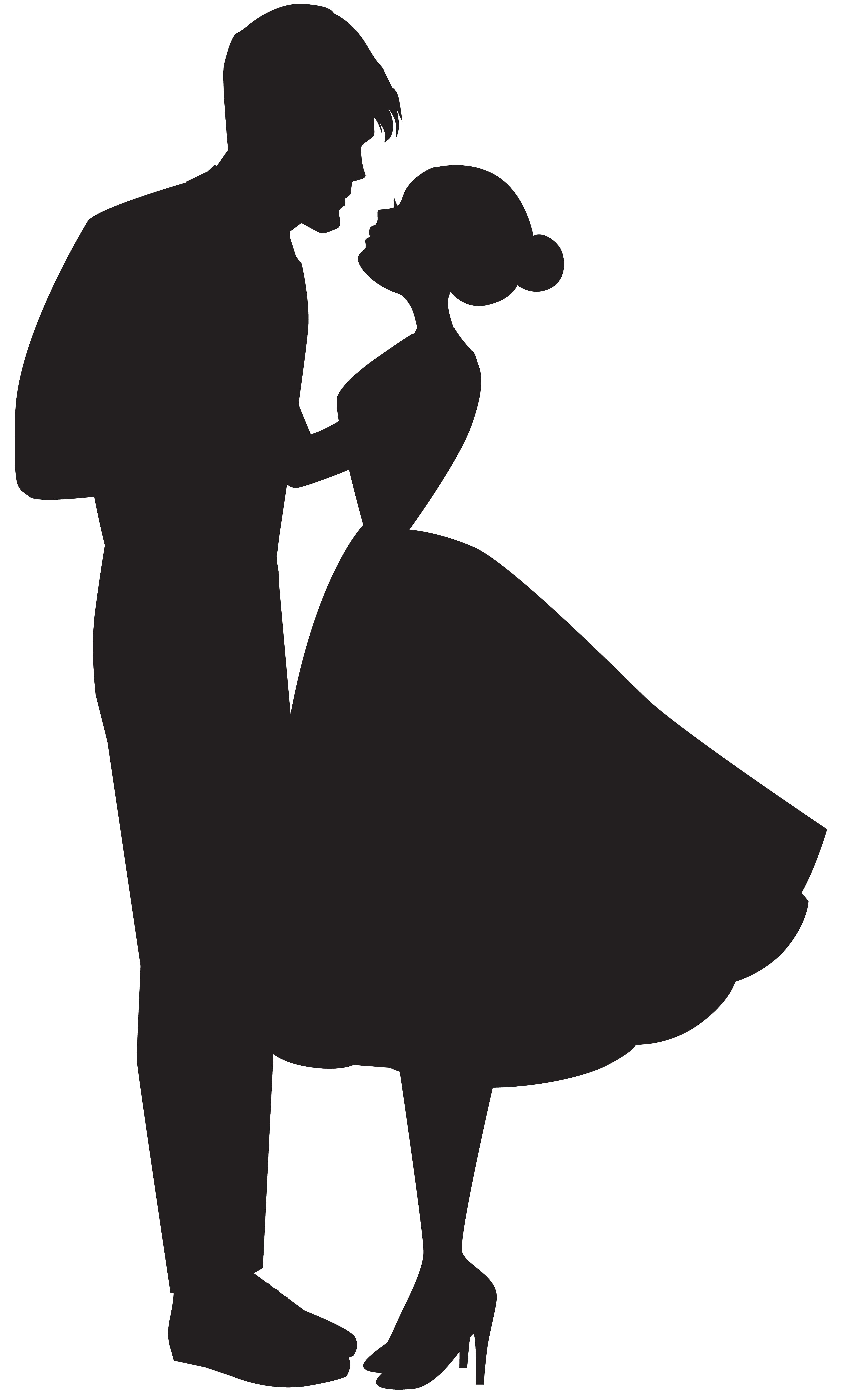Couple Silhouette Clipart, Couples Silhouettes, Lovers Silhouettes Clip  Art, Cupid Silhouettes, Wedding Silhouettes Clipart -  Denmark