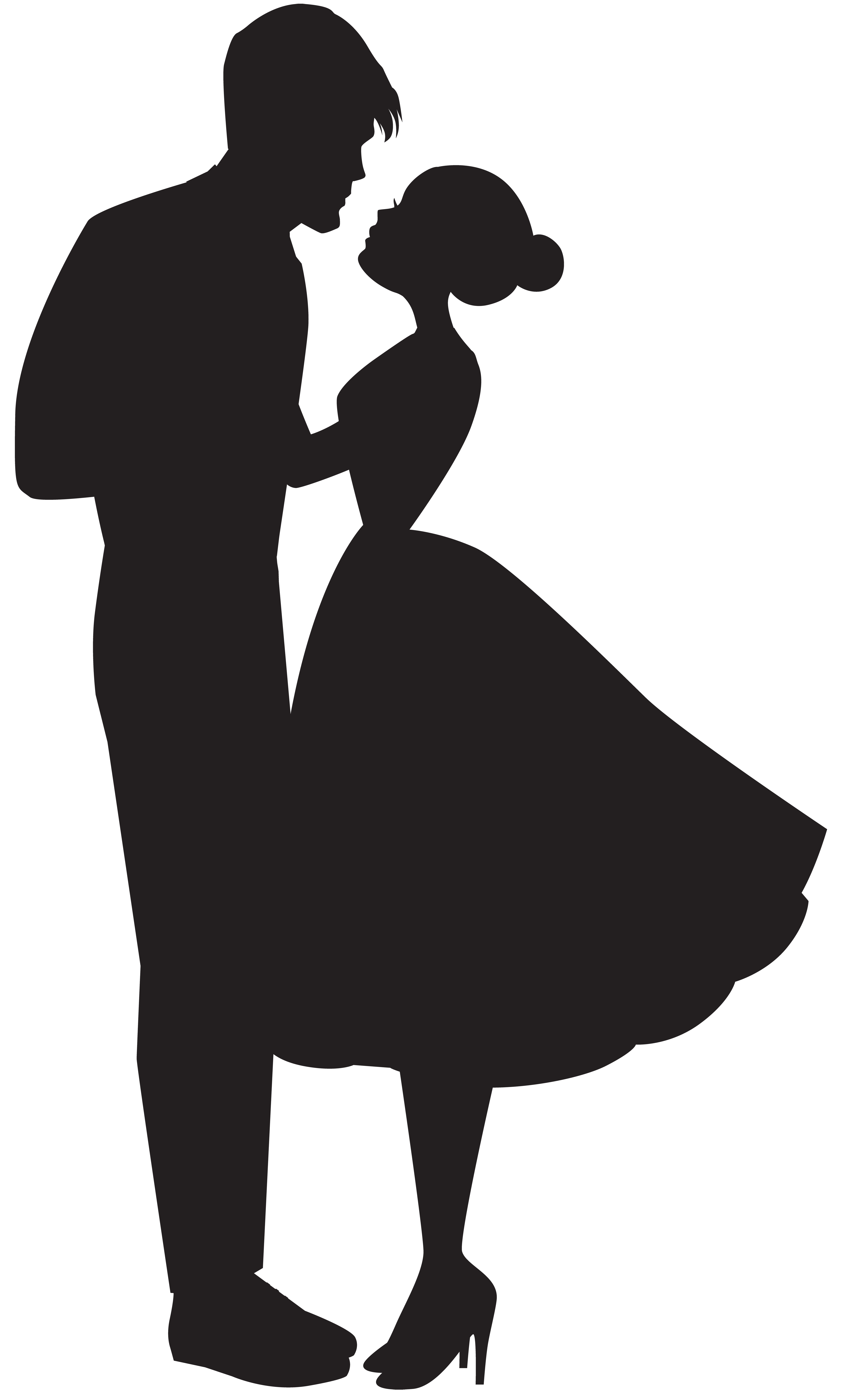 Groom Silhouette PNG Clip Art - Best WEB Clipart