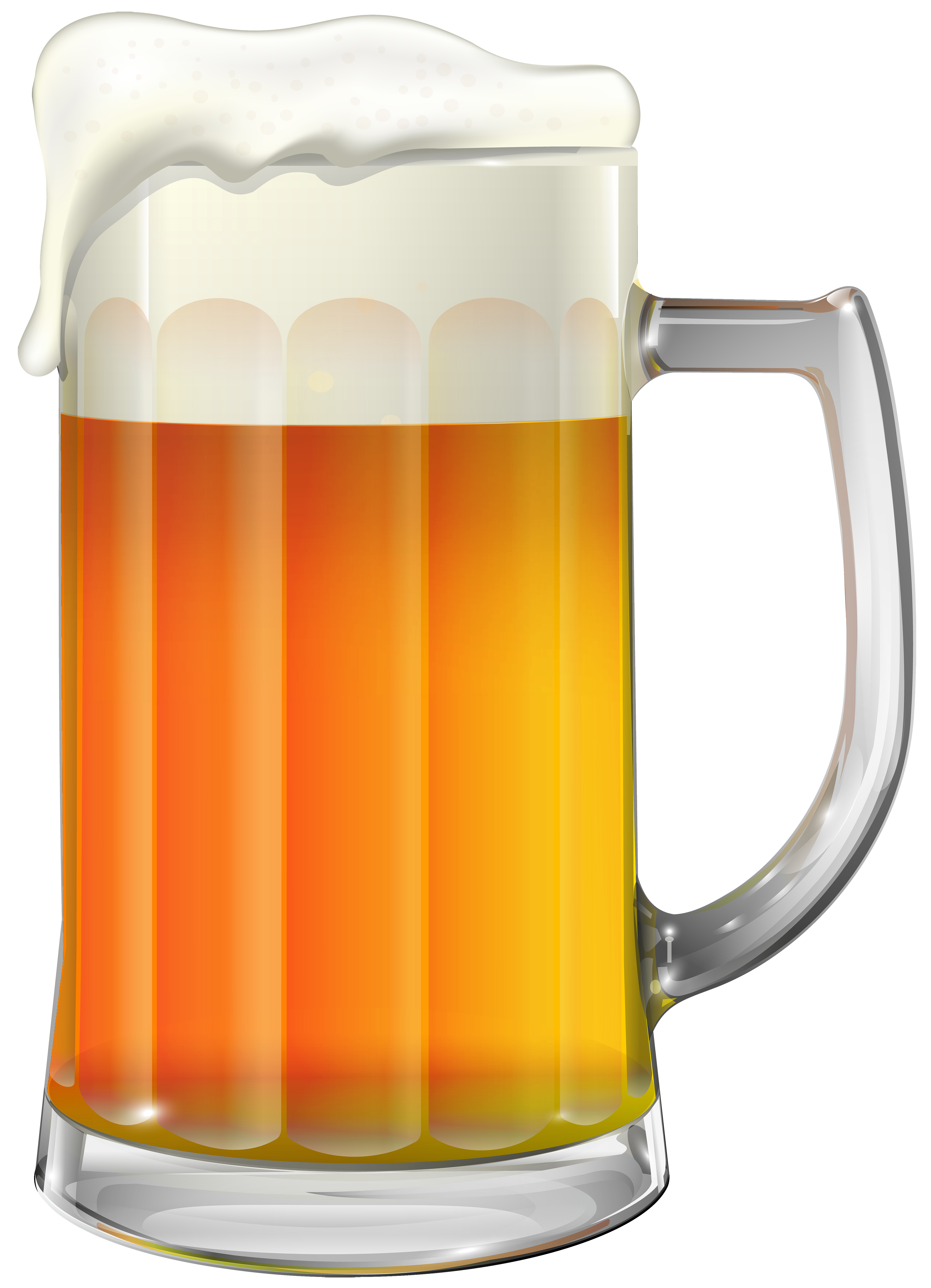 Beer Mug Transparent PNG Clip Art Image​