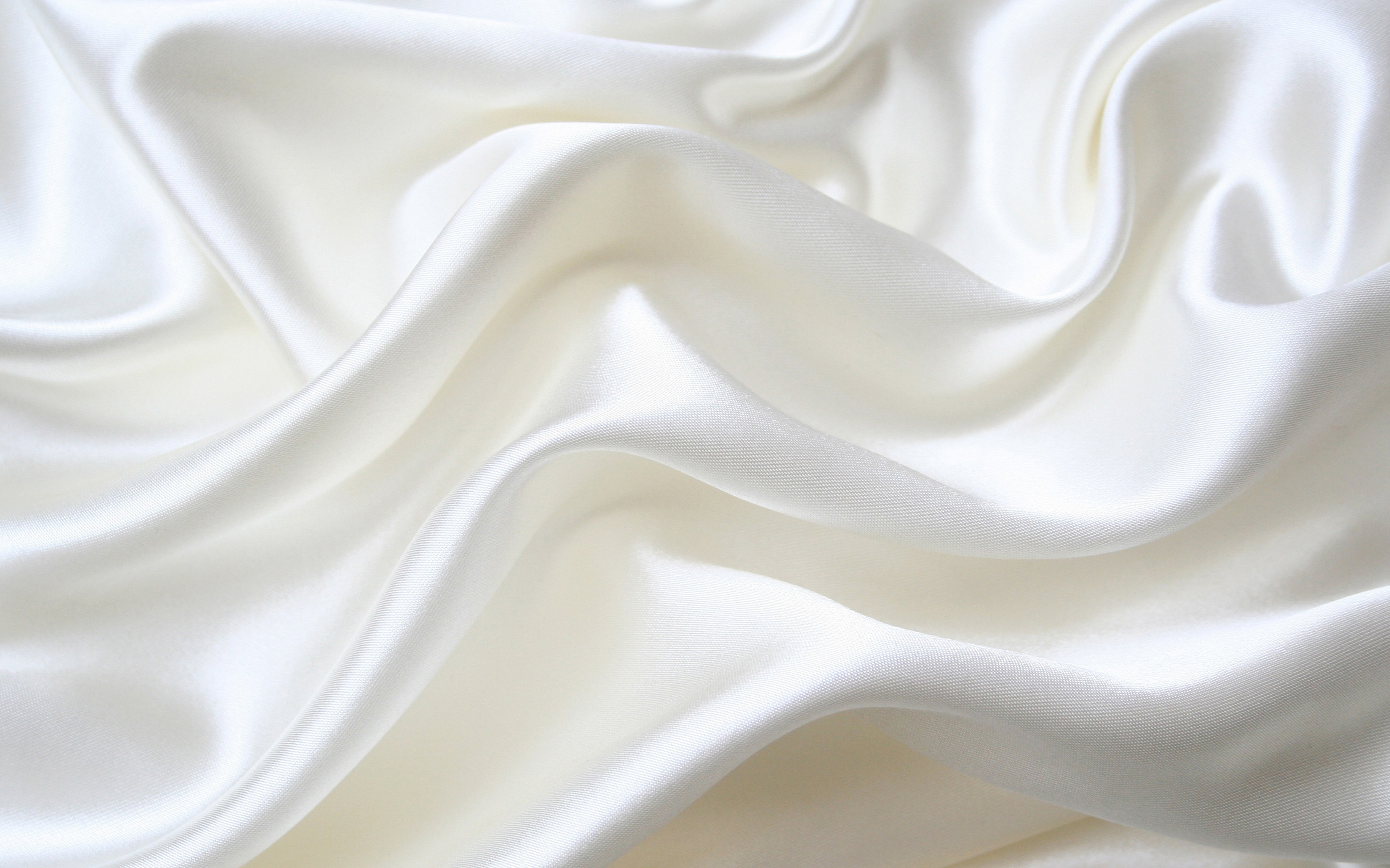 White Satin Fabric Background​