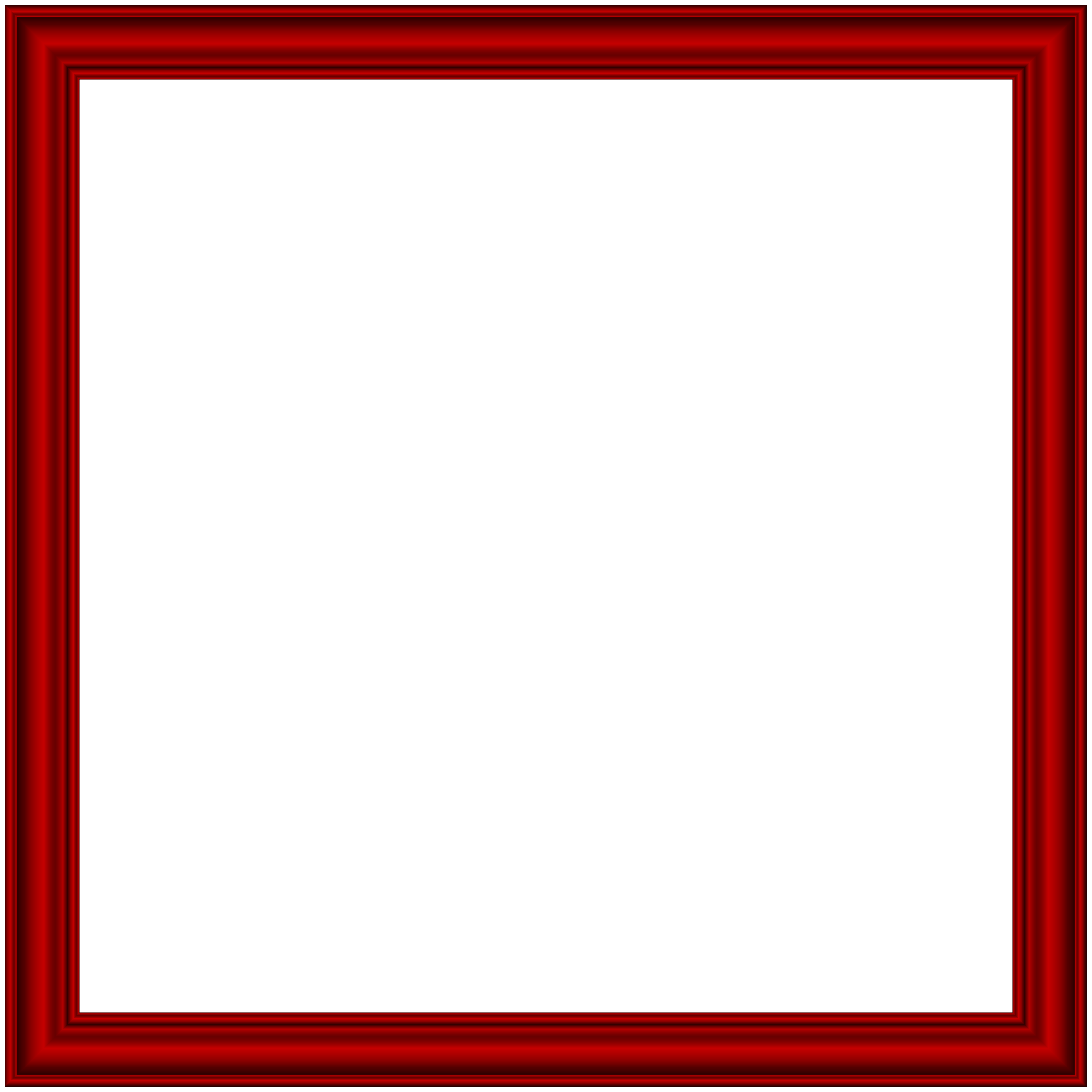 Red Border Frame Transparent PNG Image​ | Gallery Yopriceville -  High-Quality Free Images and Transparent PNG Clipart