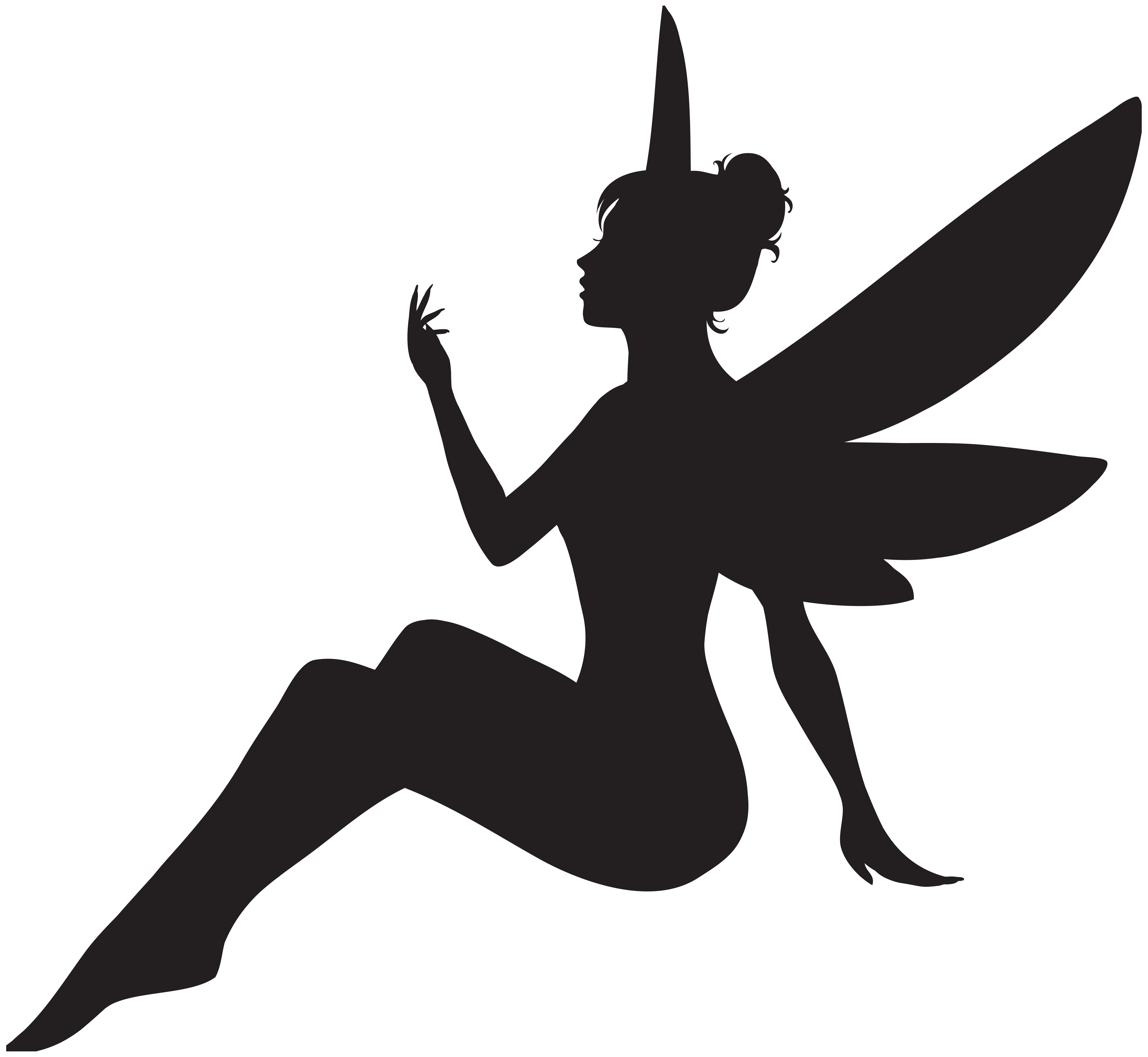 Fairy Silhouette Png Clip Art Image Gallery Yopriceville High Quality Images And Transparent Png Free Clipart