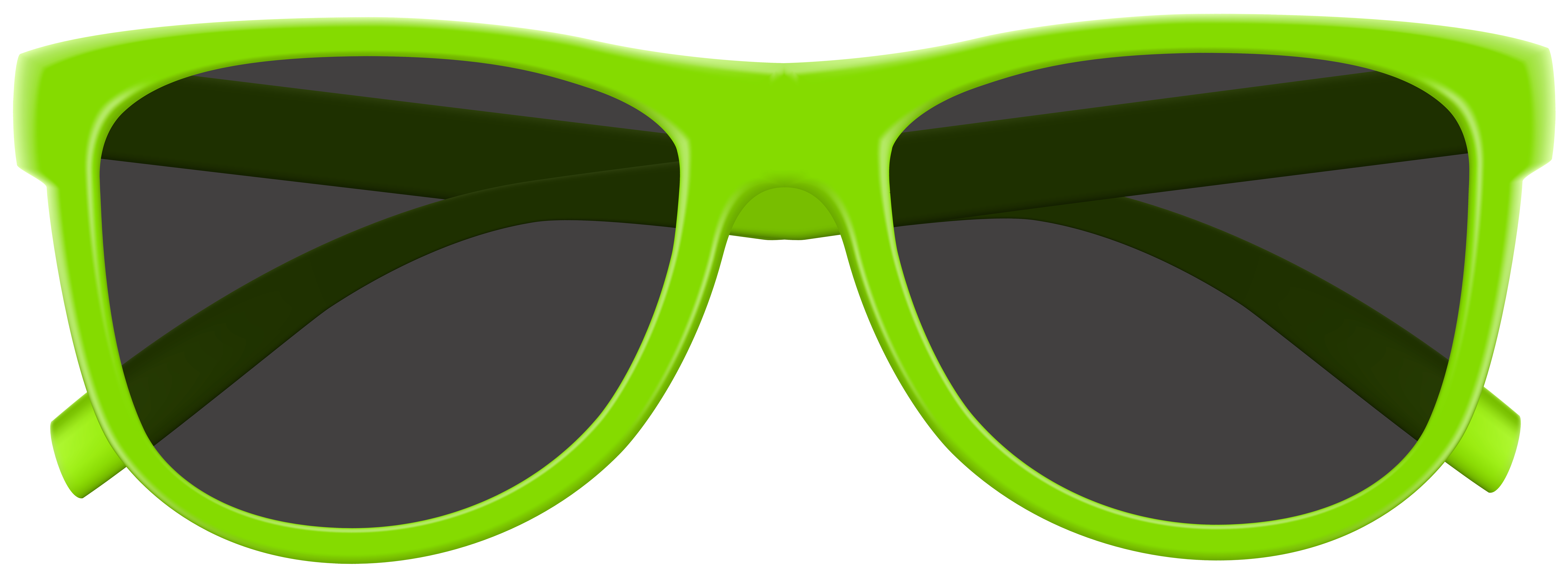 green sunglasses clipart black