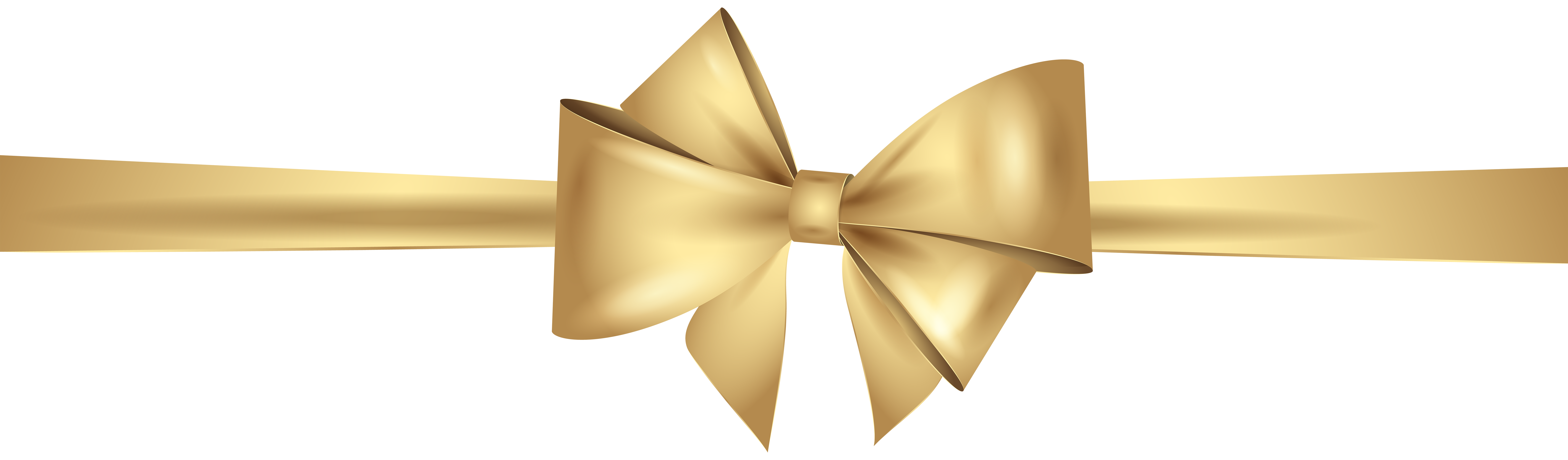 Gold Bow Clipart - Gold Ribbon Bow Png - Free Transparent PNG Clipart  Images Download. ClipartMax.com