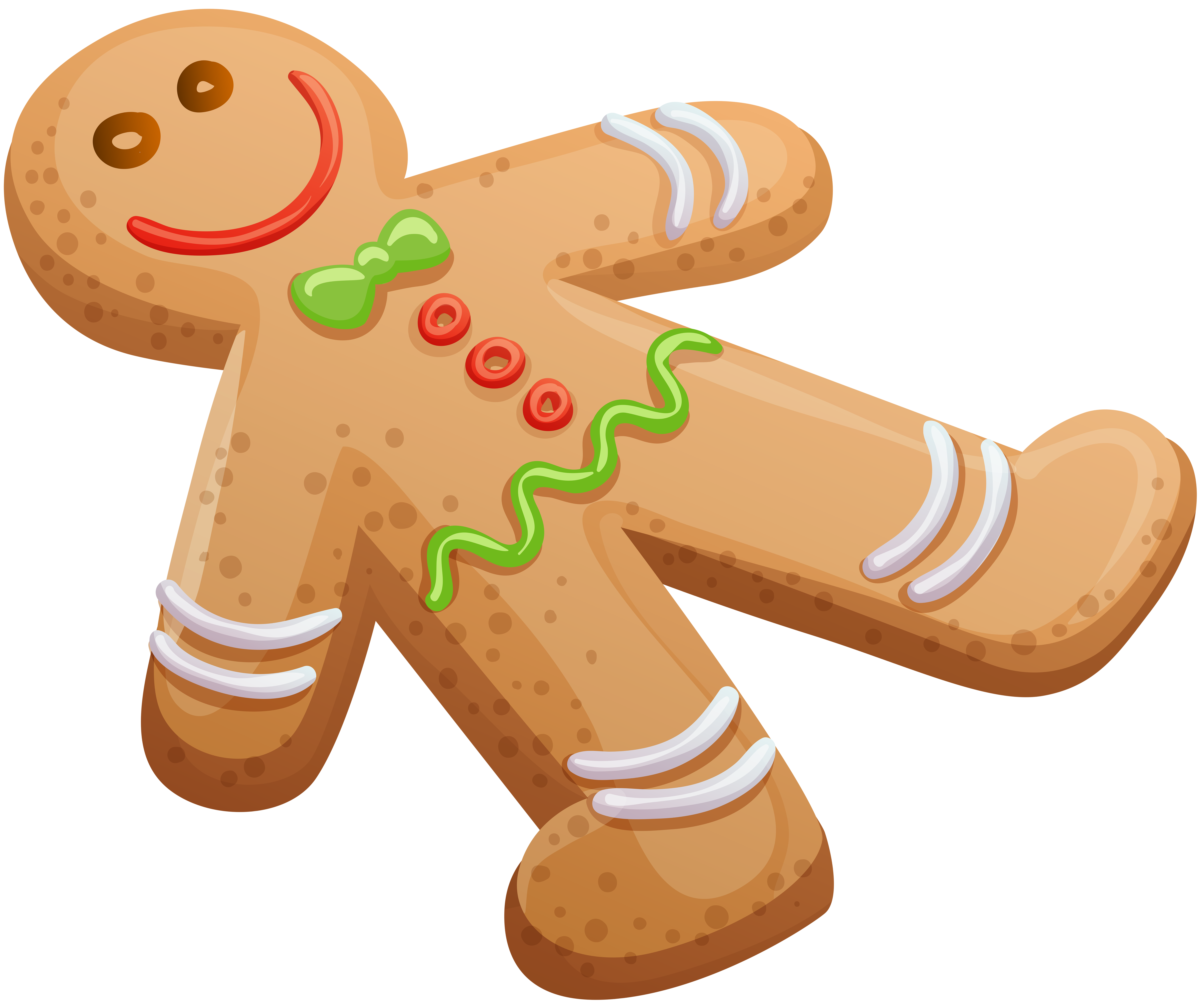broken gingerbread man