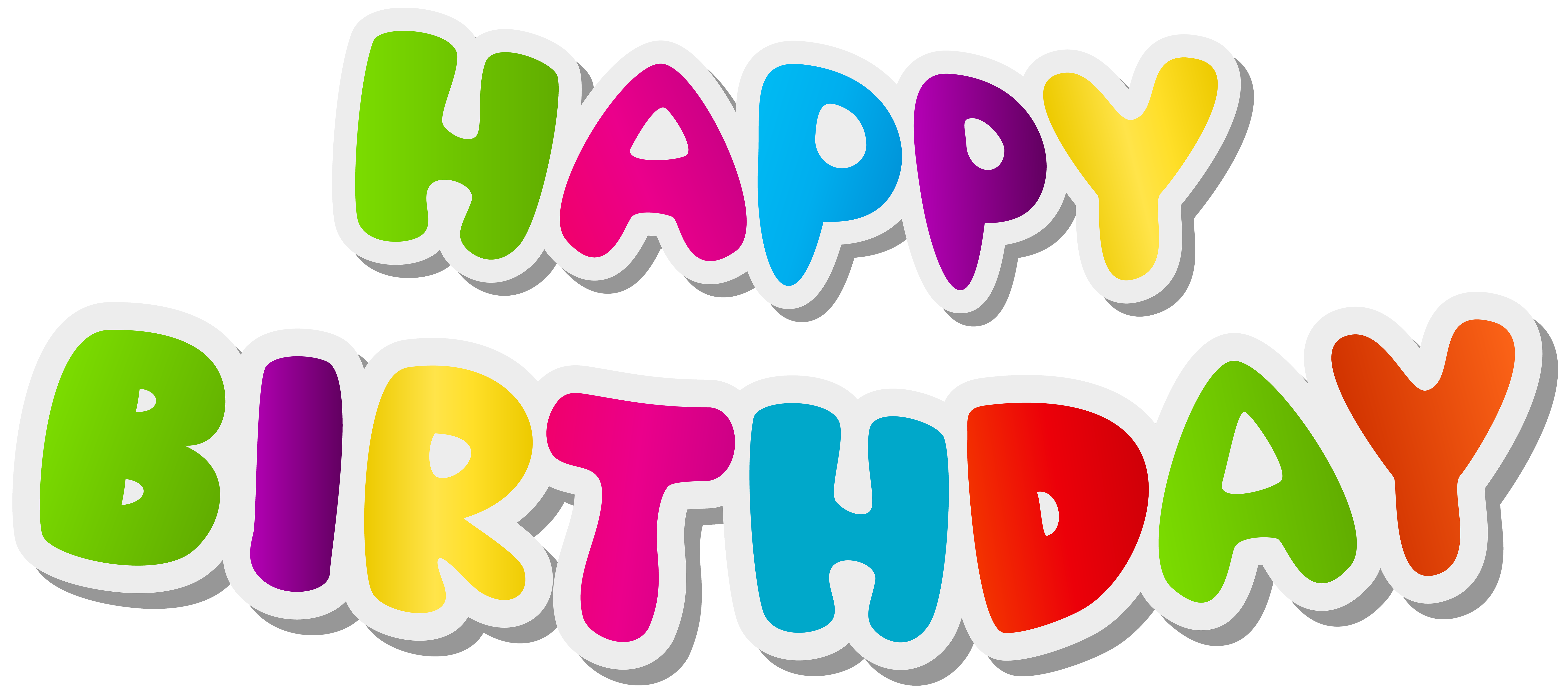 Happy Birthday Colorful Gif Animation​  Gallery Yopriceville -  High-Quality Free Images and Transparent PNG Clipart