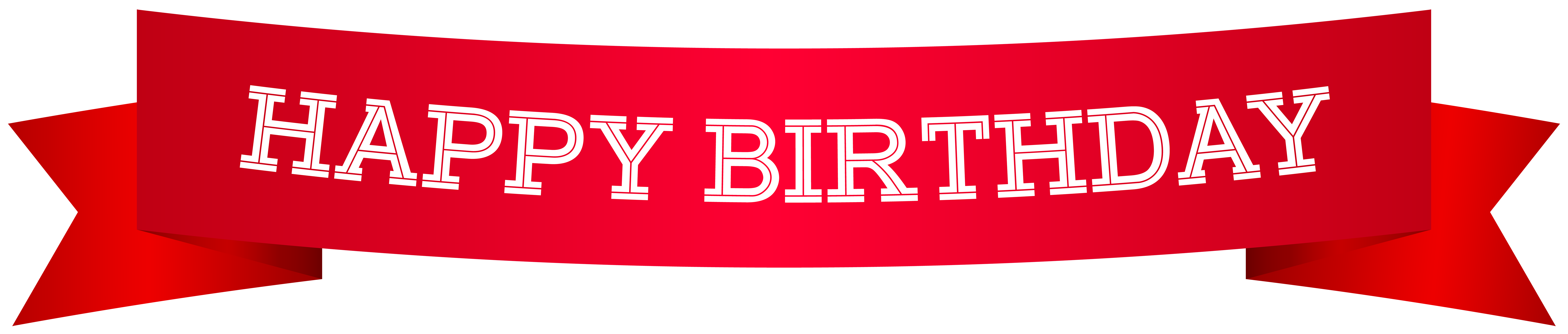 Happy Birthday Banner Red PNG Clip Art Image | Gallery Yopriceville -  High-Quality Images and Transparent PNG Free Clipart