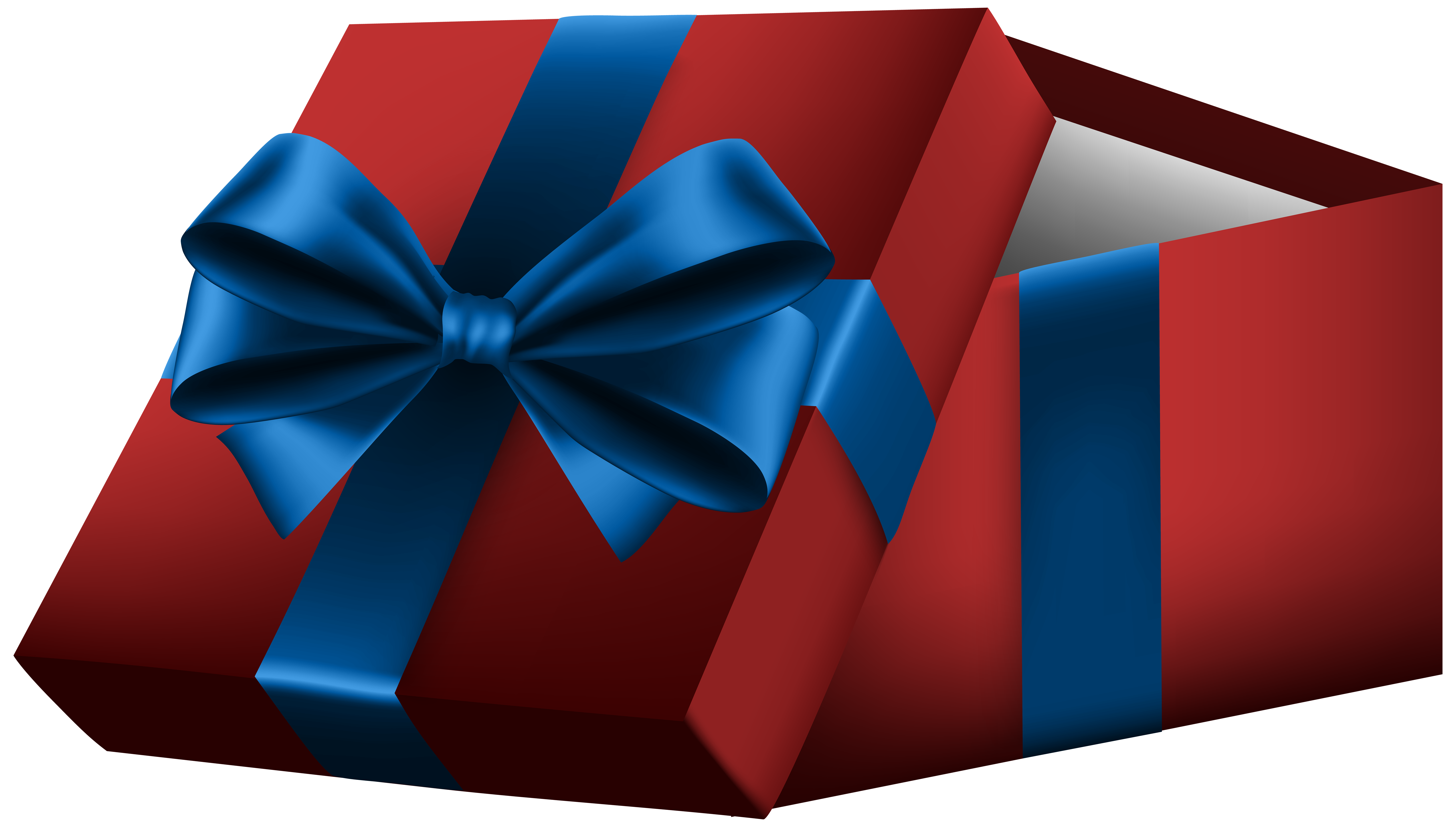 Open Gift Box Blue PNG Transparent Clipart​  Gallery Yopriceville -  High-Quality Free Images and Transparent PNG Clipart