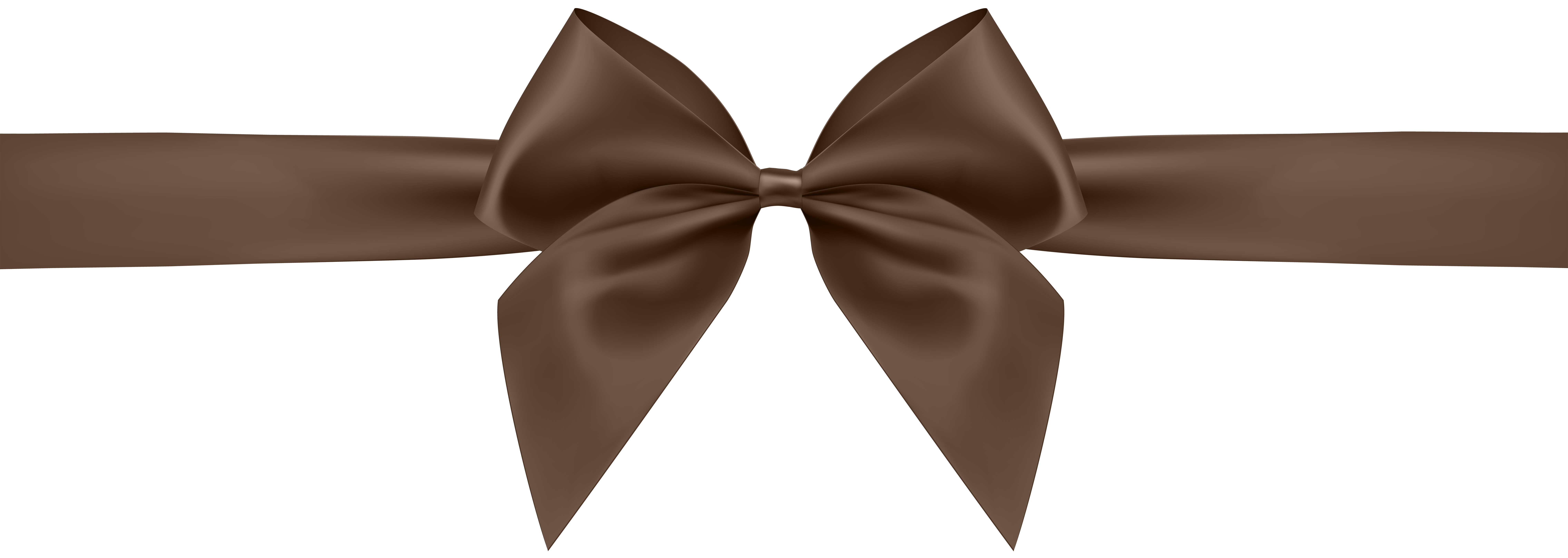 Brown Bow Transparent Clip Art Image​  Gallery Yopriceville - High-Quality  Free Images and Transparent PNG Clipart