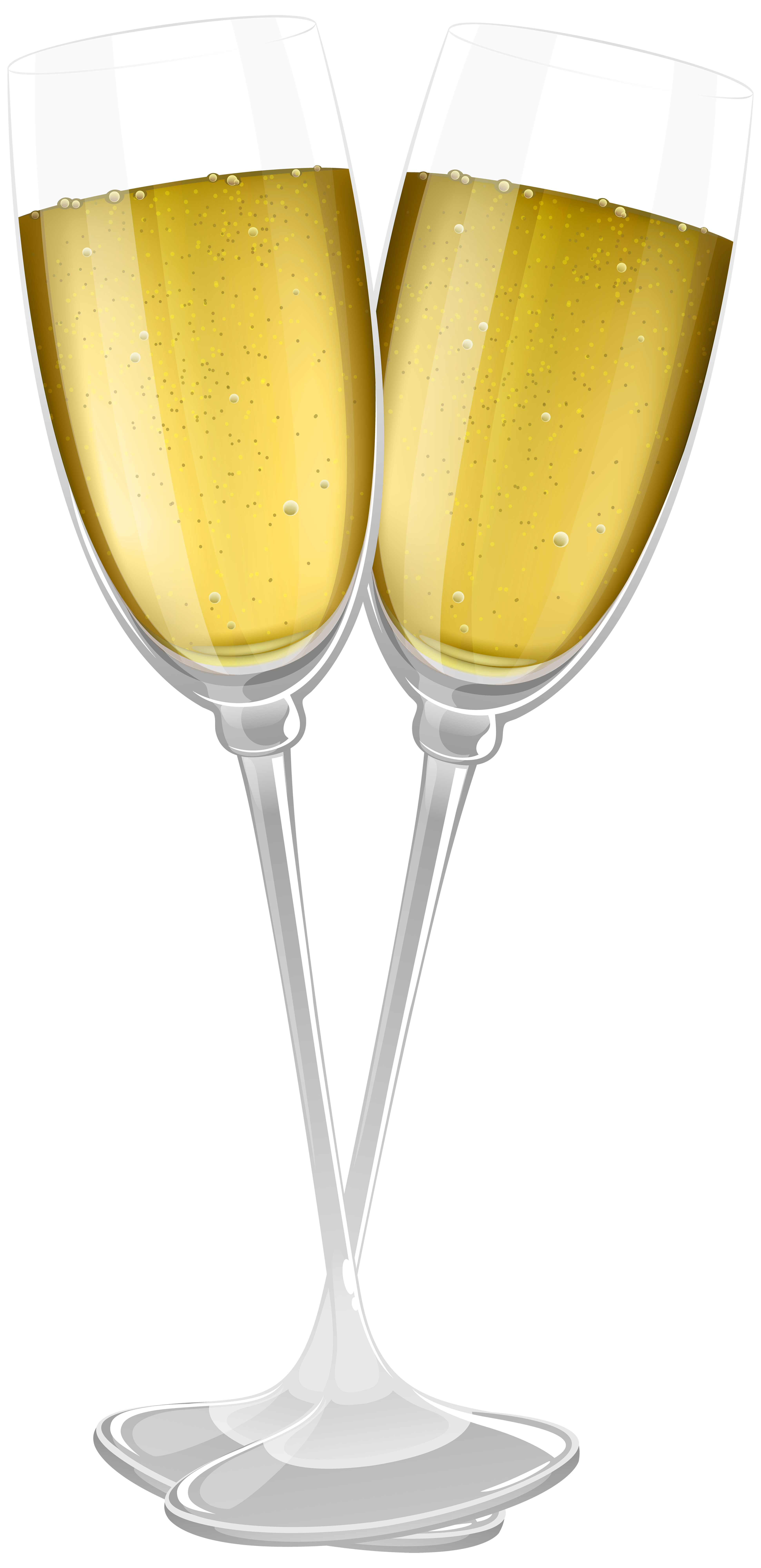 clinking champagne glasses clip art