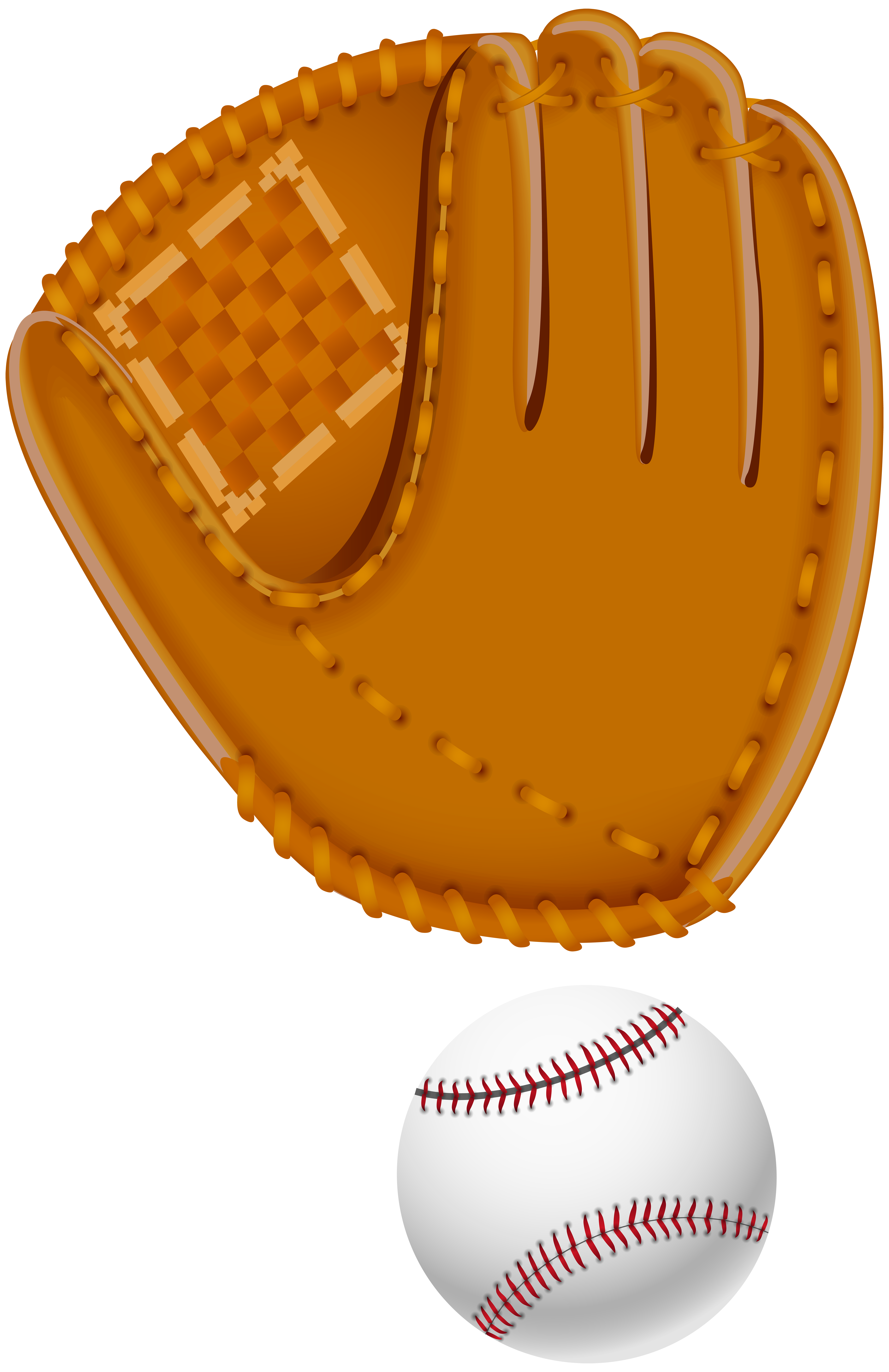 Baseball Glove Clip Art Image​