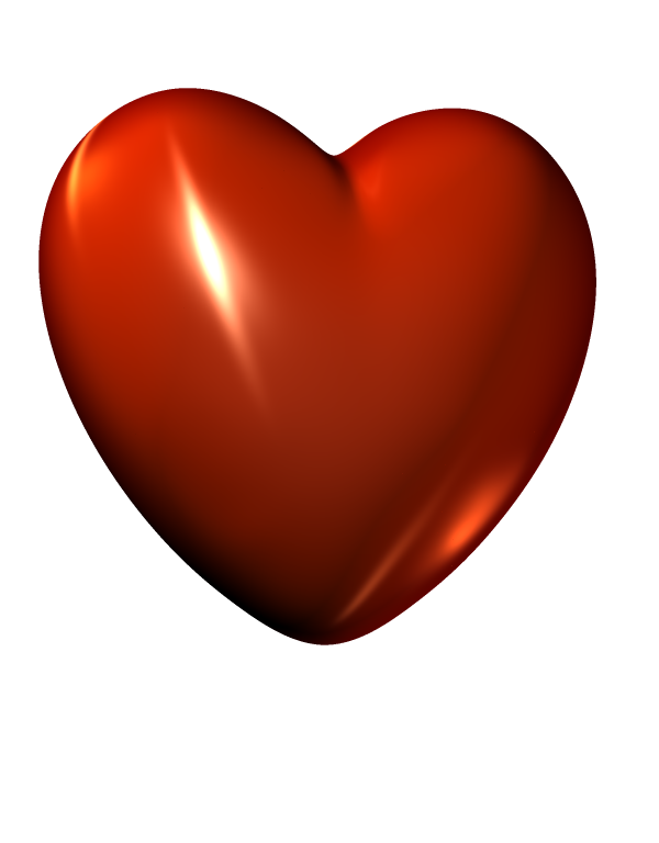 red heart clipart high resolution