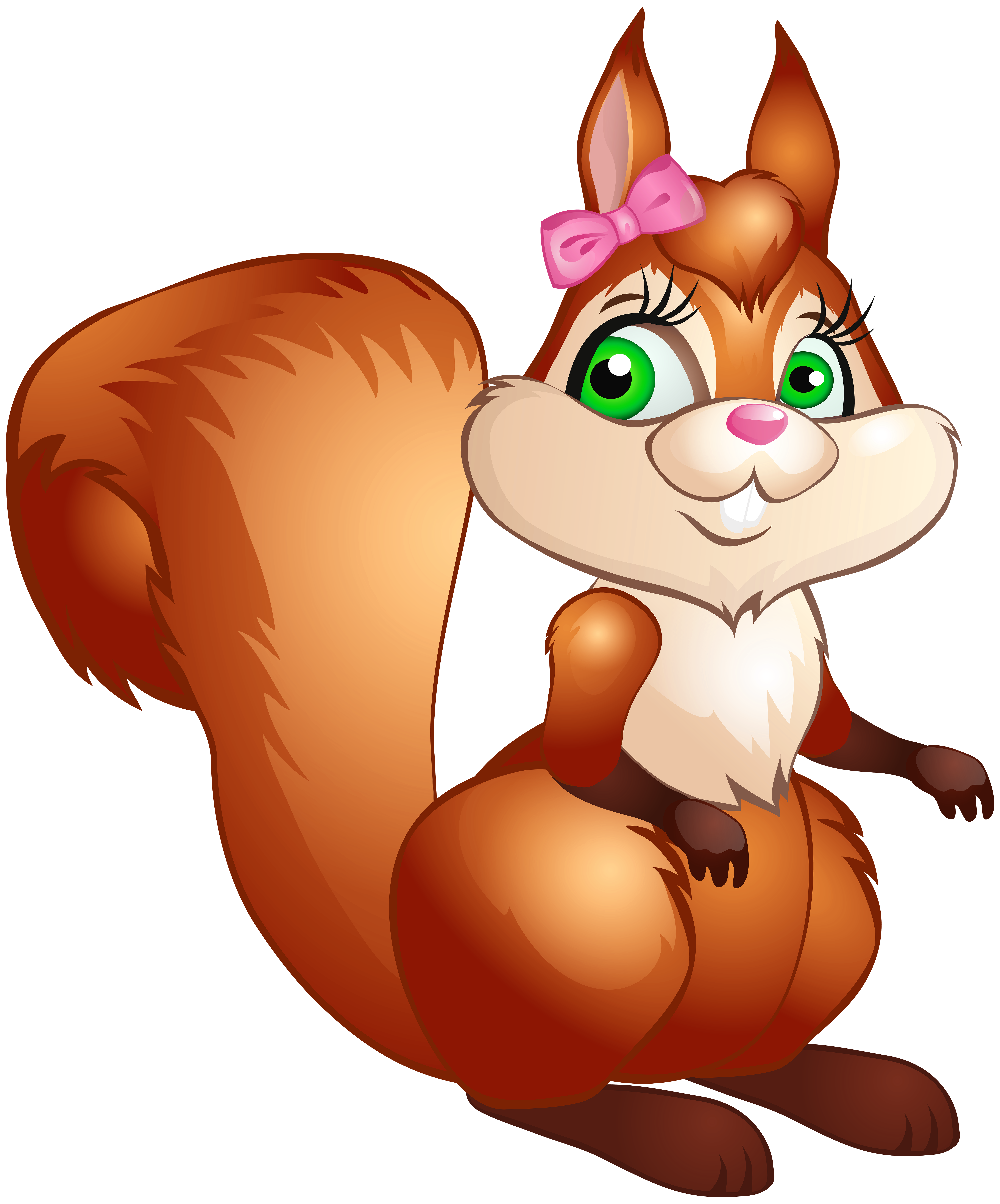 Squirrel Cartoon Transparent PNG Clip Art Image​ | Gallery Yopriceville -  High-Quality Free Images and Transparent PNG Clipart