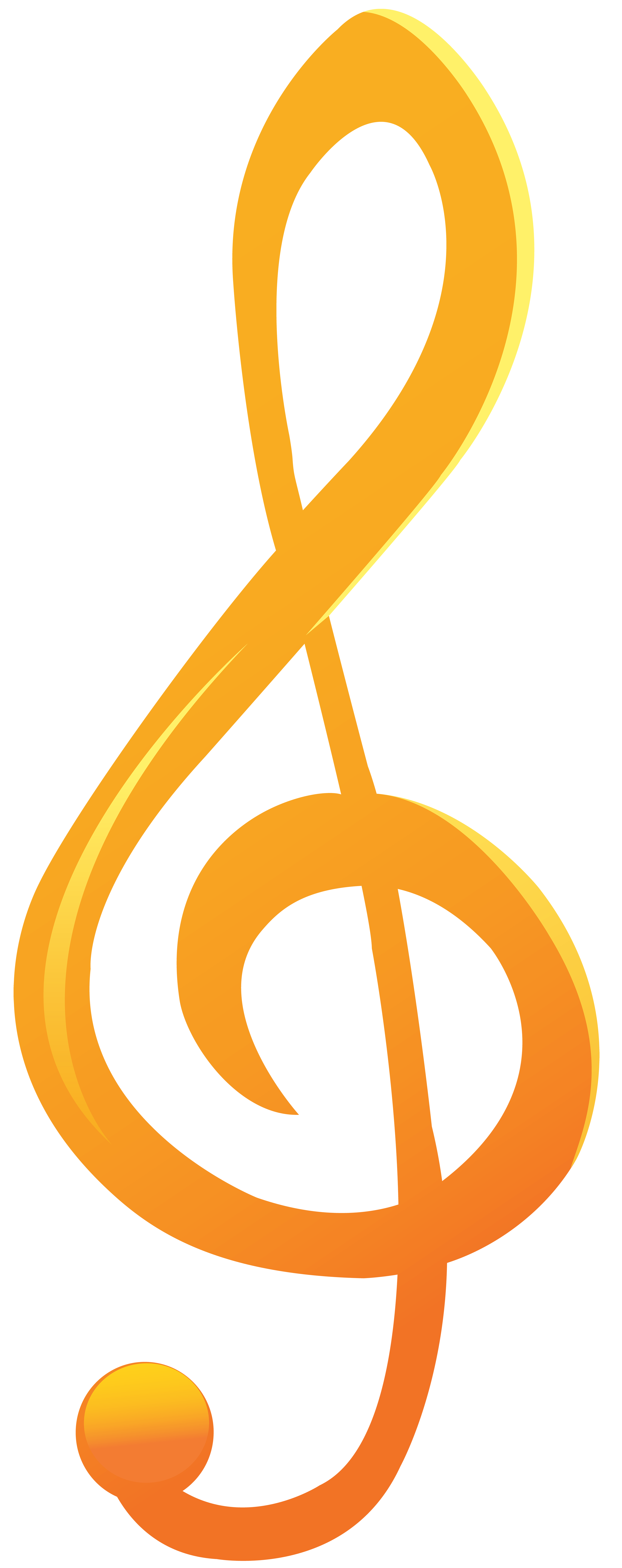 cool treble clef png