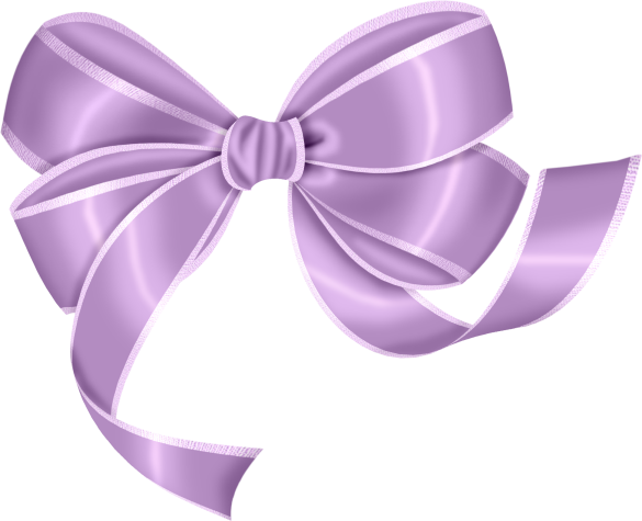 Purple Large Bow Clipart​  Gallery Yopriceville - High-Quality