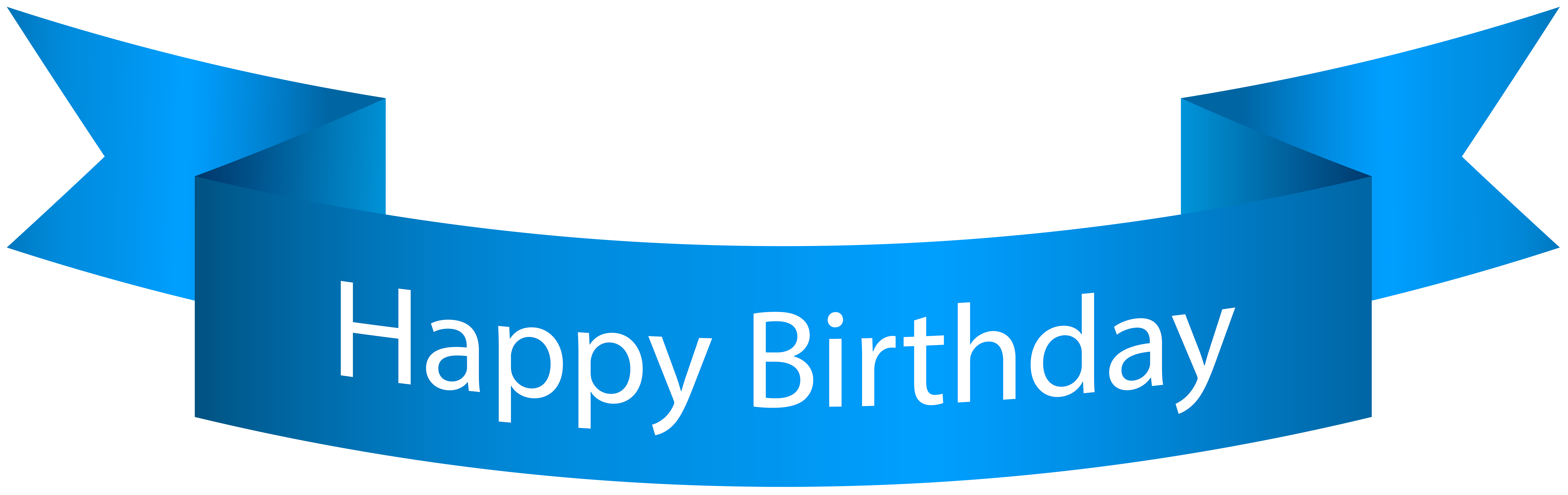 Happy Birthday Blue Banner Png Clip Art Image Gallery Yopriceville High Quality Free Images And Transparent Png Clipart