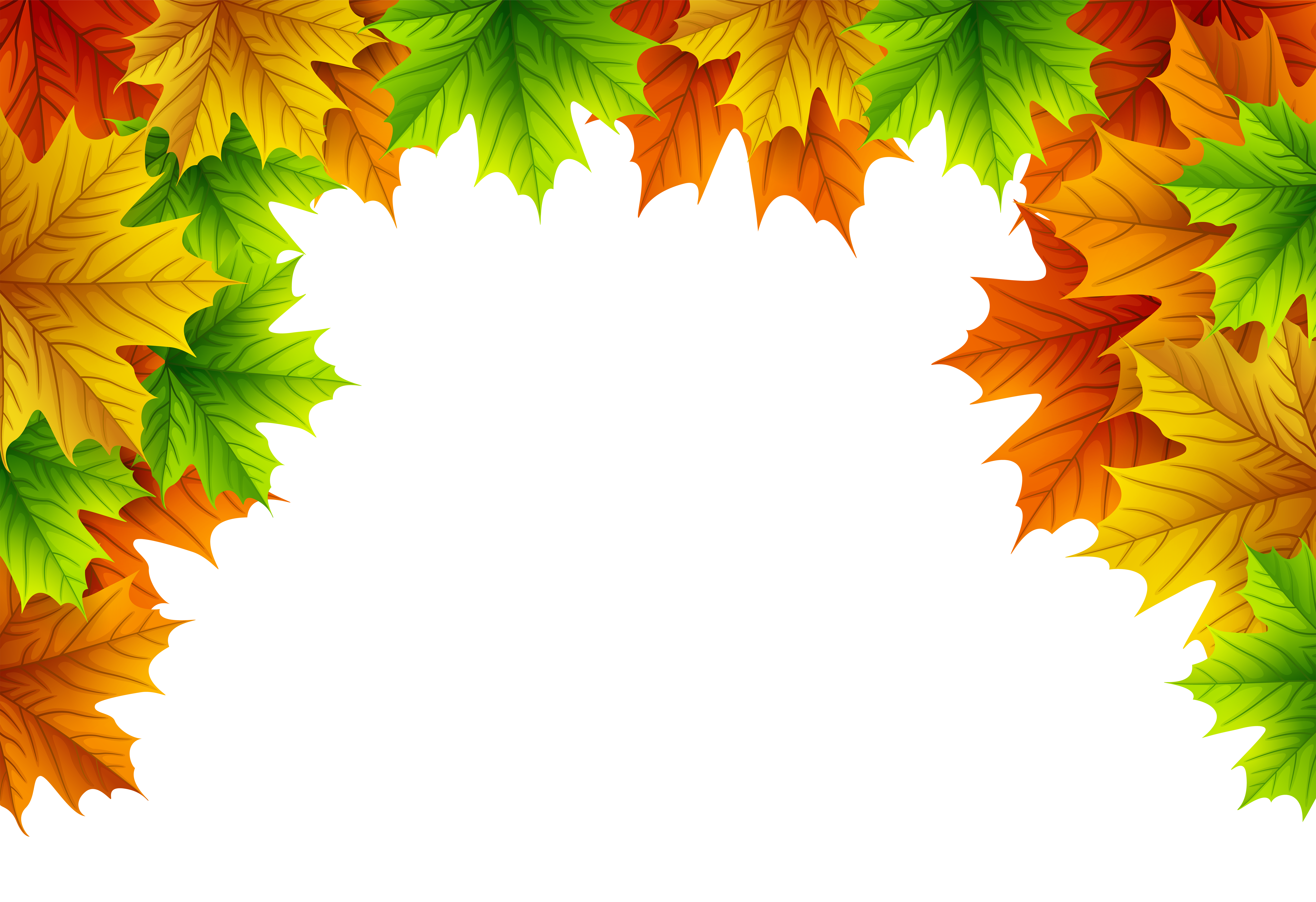 leaf border png