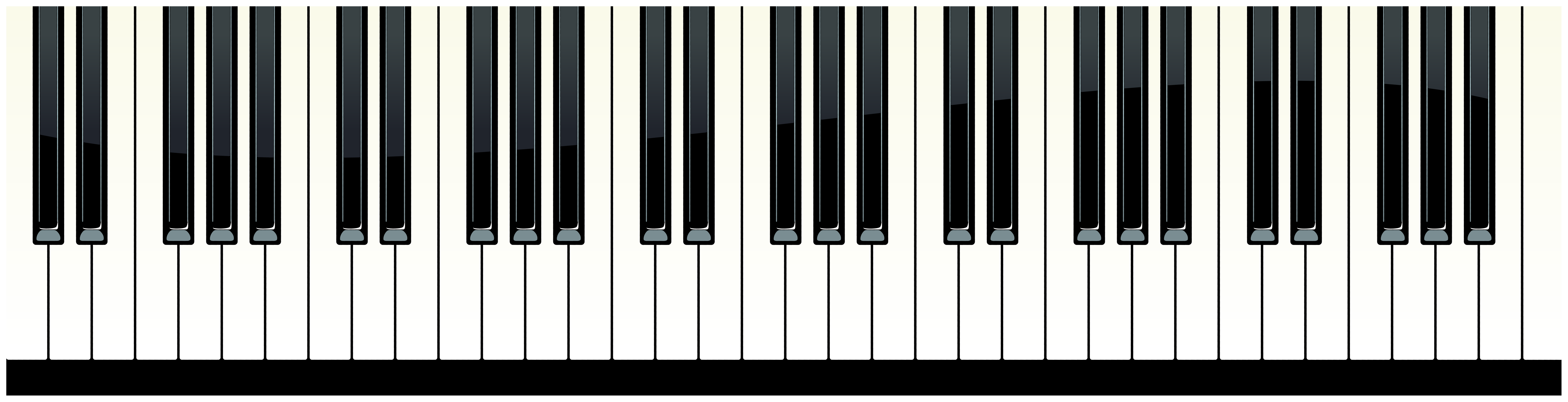 Gambar seni klip tuts piano PNGGambar seni klip tuts piano PNG  