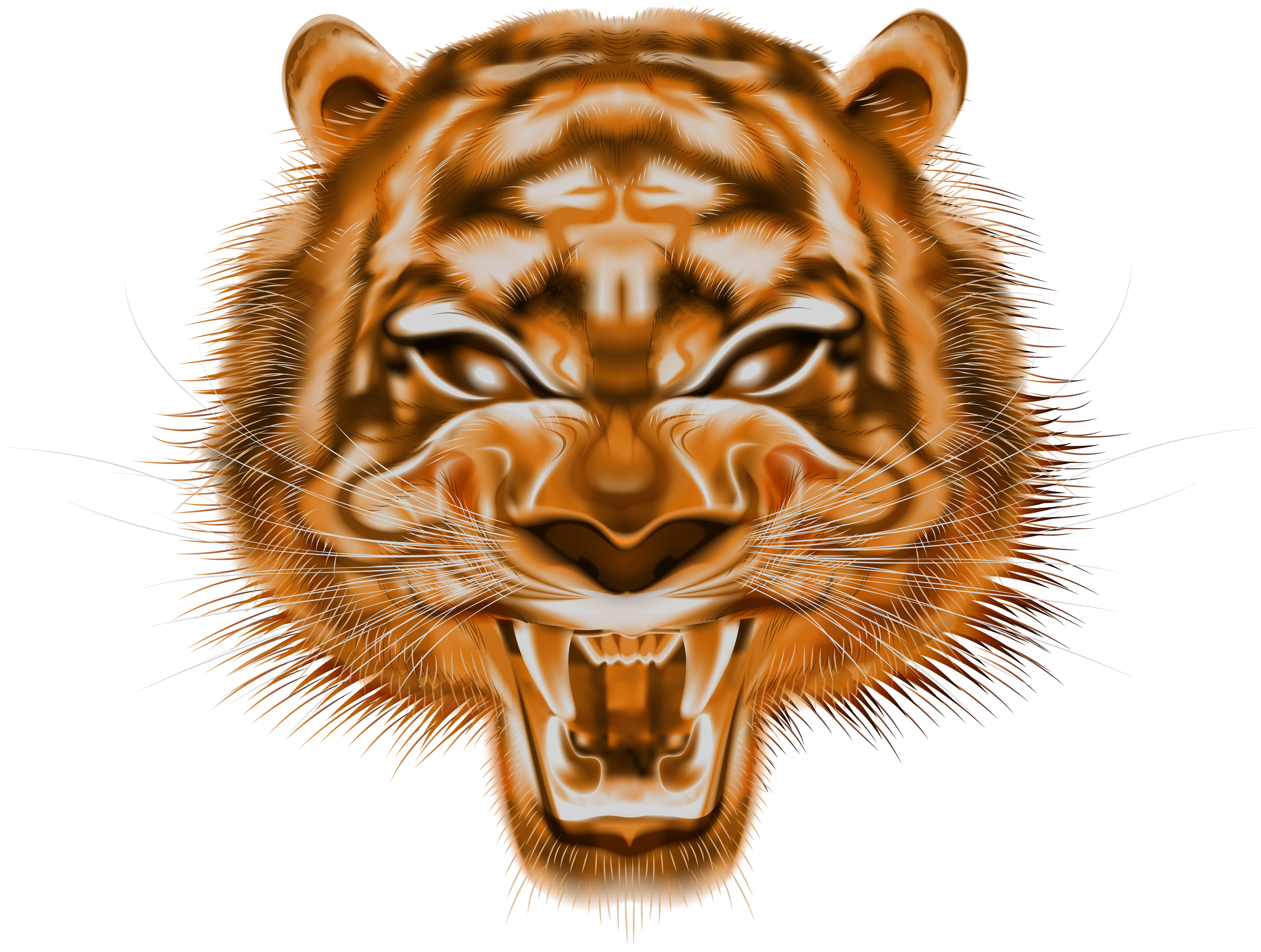 Decorative Tiger Head PNG Clip Art Image​ | Gallery Yopriceville -  High-Quality Free Images and Transparent PNG Clipart