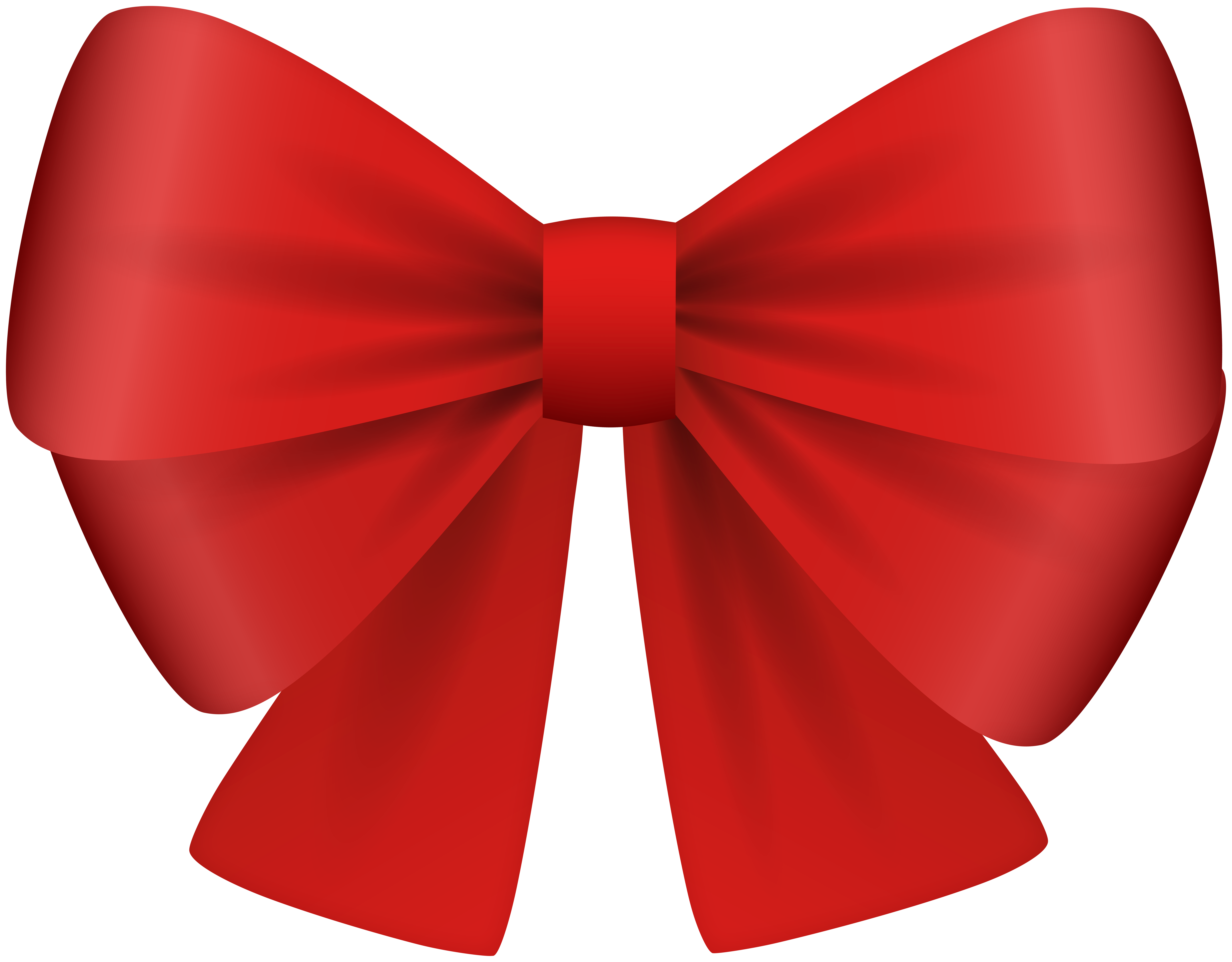 Snow white red sales bow