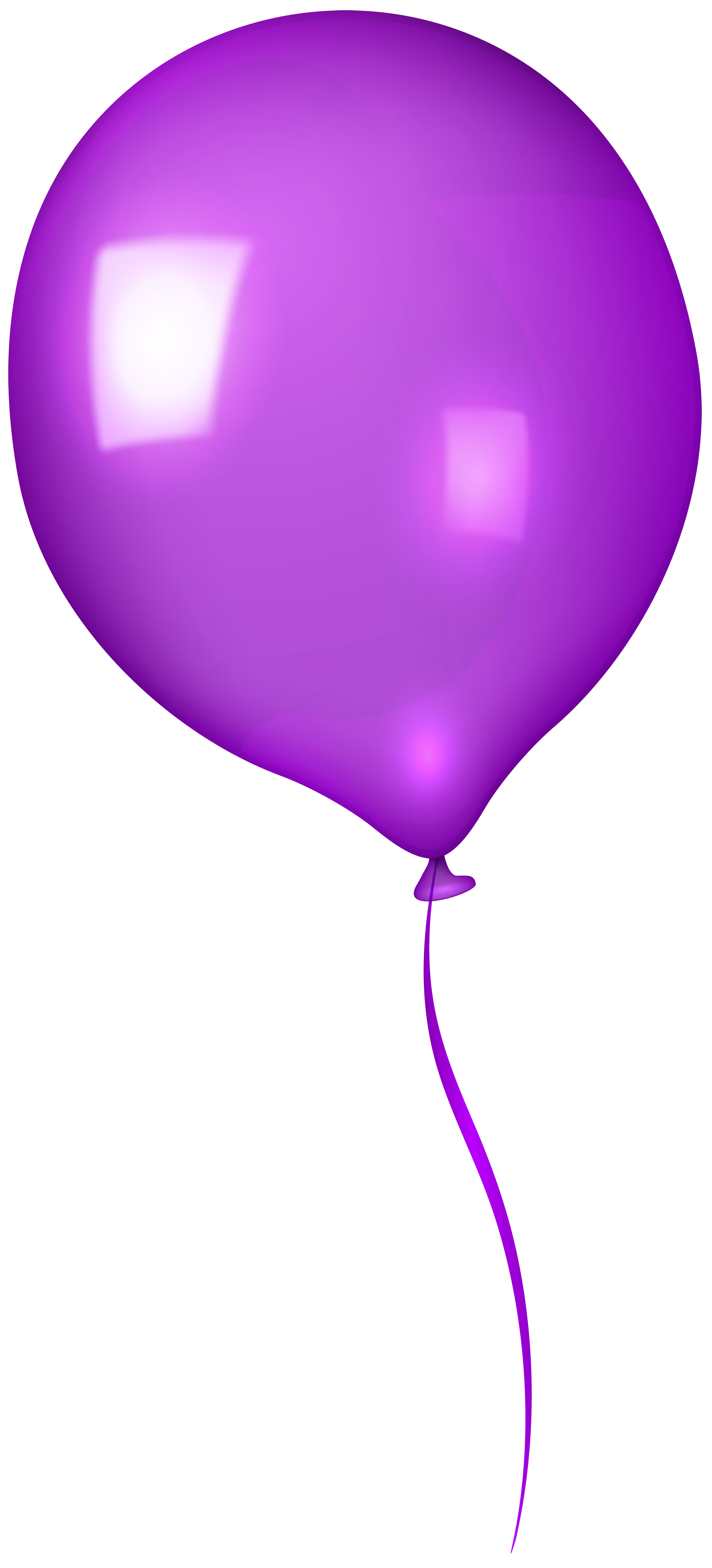 purple birthday balloons clip art
