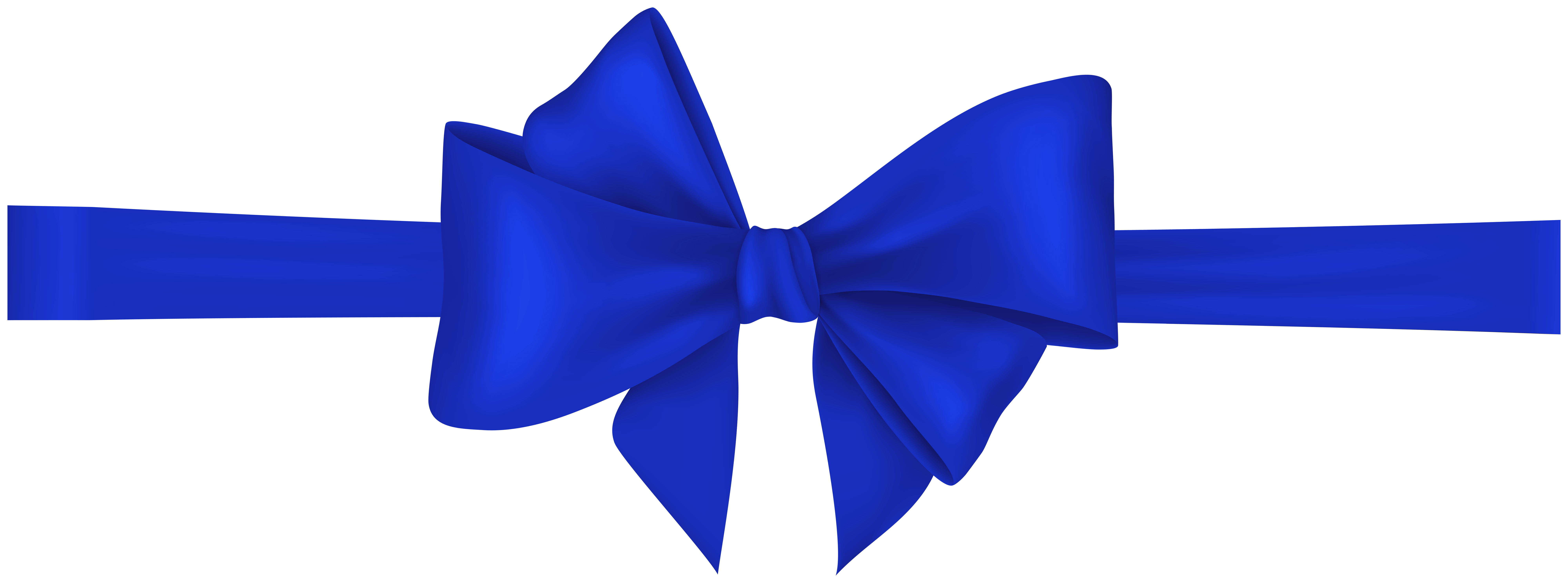 blue ribbon bow