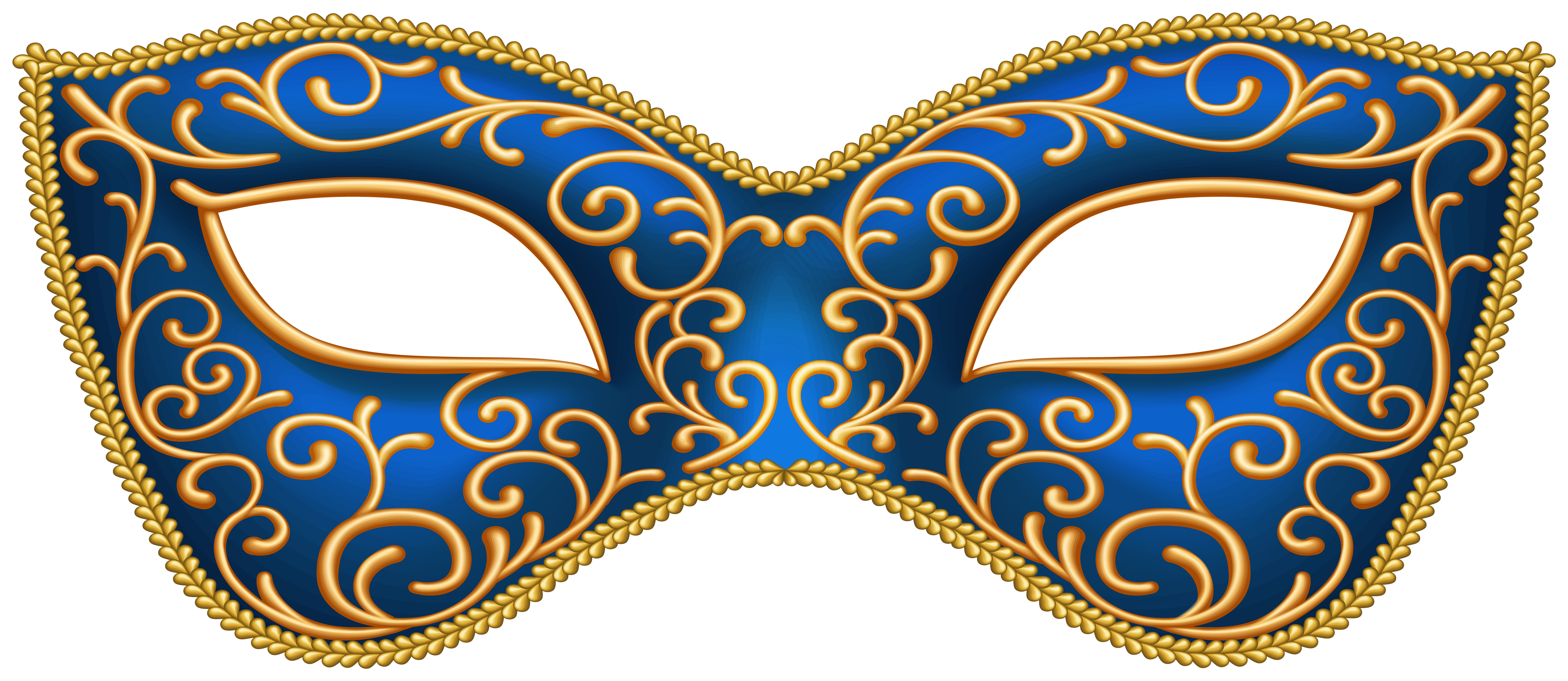 Blue Carnival Mask Transparent Image​ Gallery Yopriceville - High-Quality Free Images and Clipart