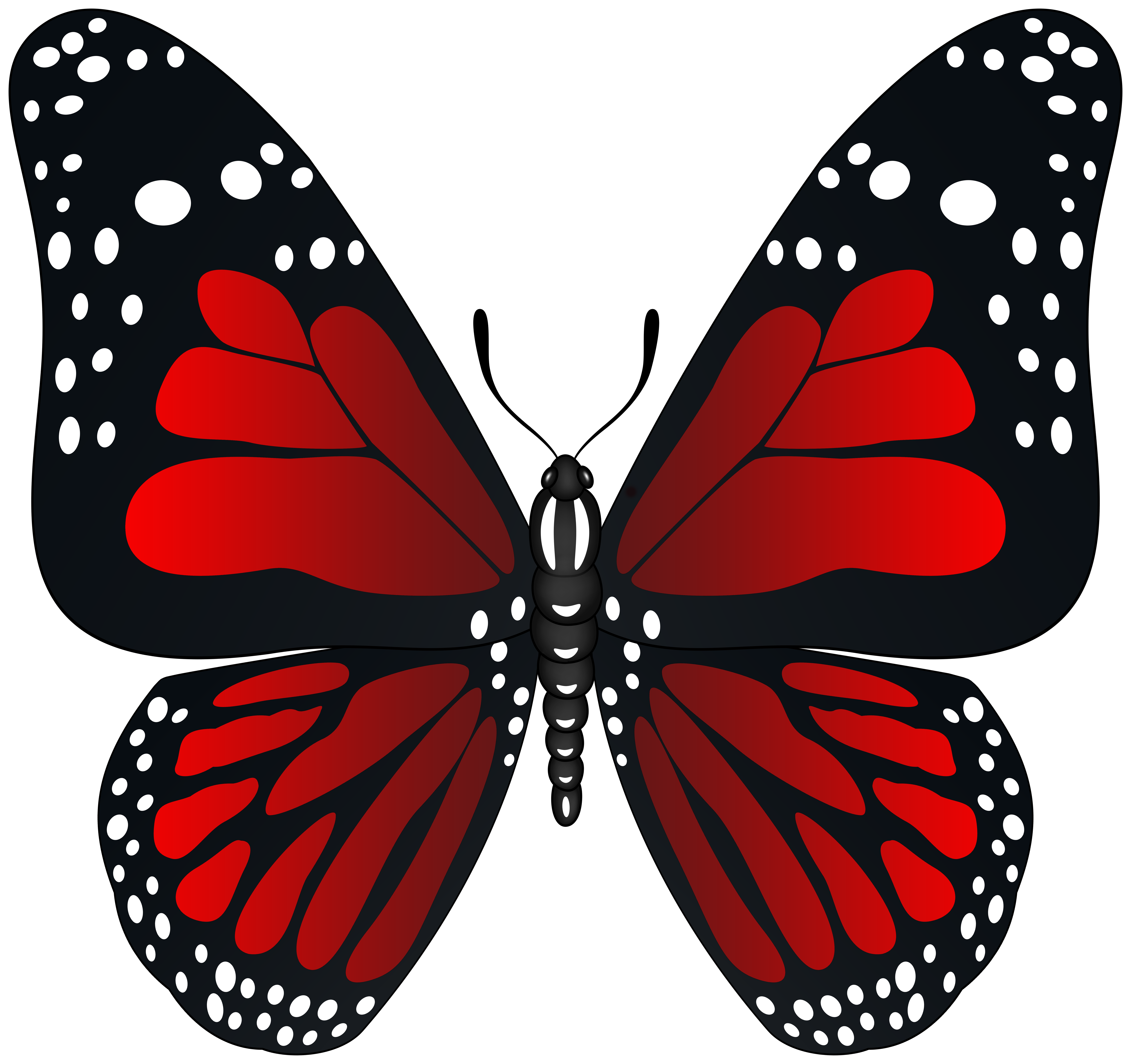 Red Butterfly Transparent PNG Image​ | Gallery Yopriceville - High-Quality  Free Images and Transparent PNG Clipart