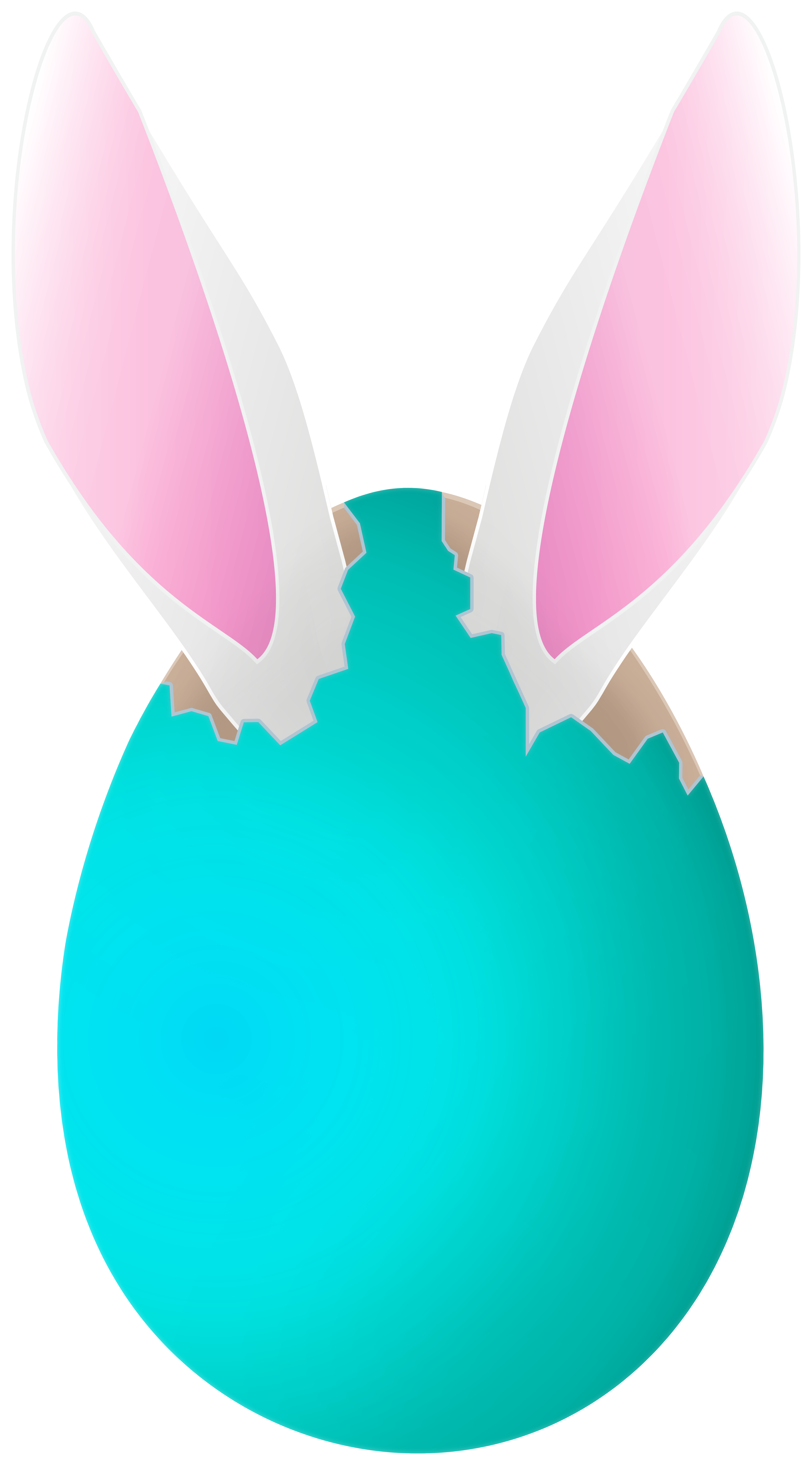 Easter Bunny Ears Headband Clip Art Vector and PNG