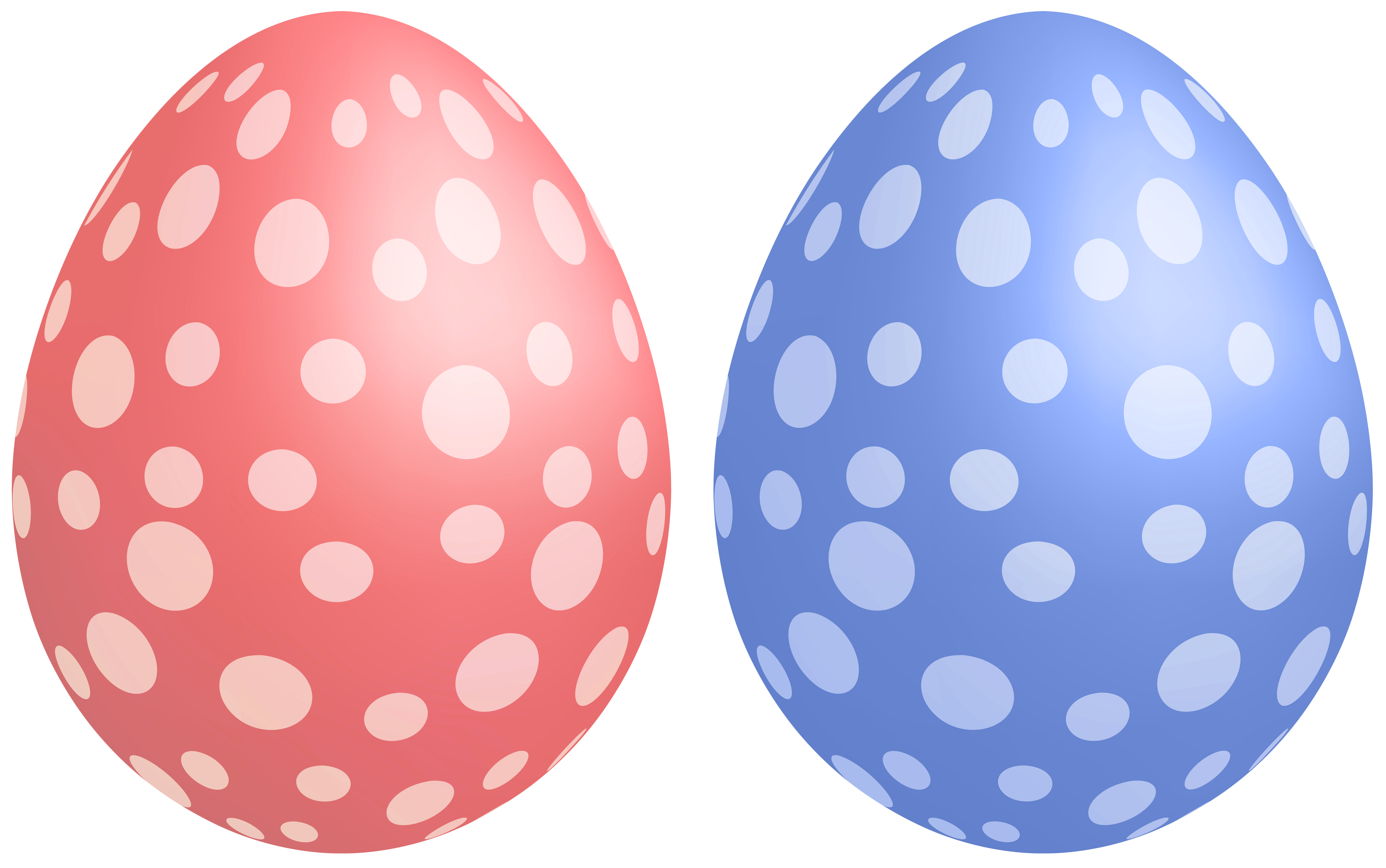 Easter egg, Blue Dotted Easter Egg with Pink Bow, blue and white polka-dot  egg with ribbon illustration, color, sphere, easter Eggs png