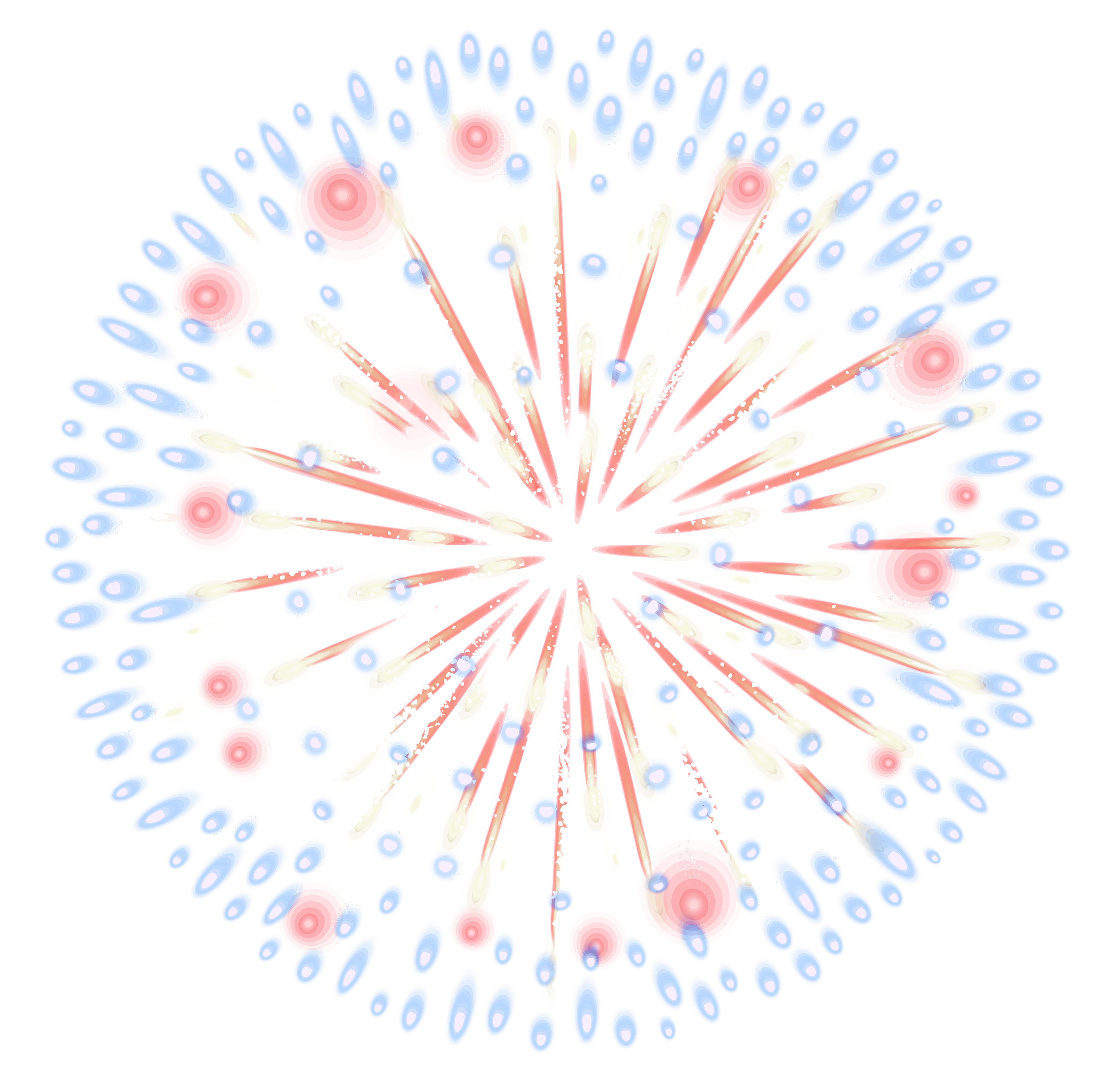 4th of july fireworks clip art