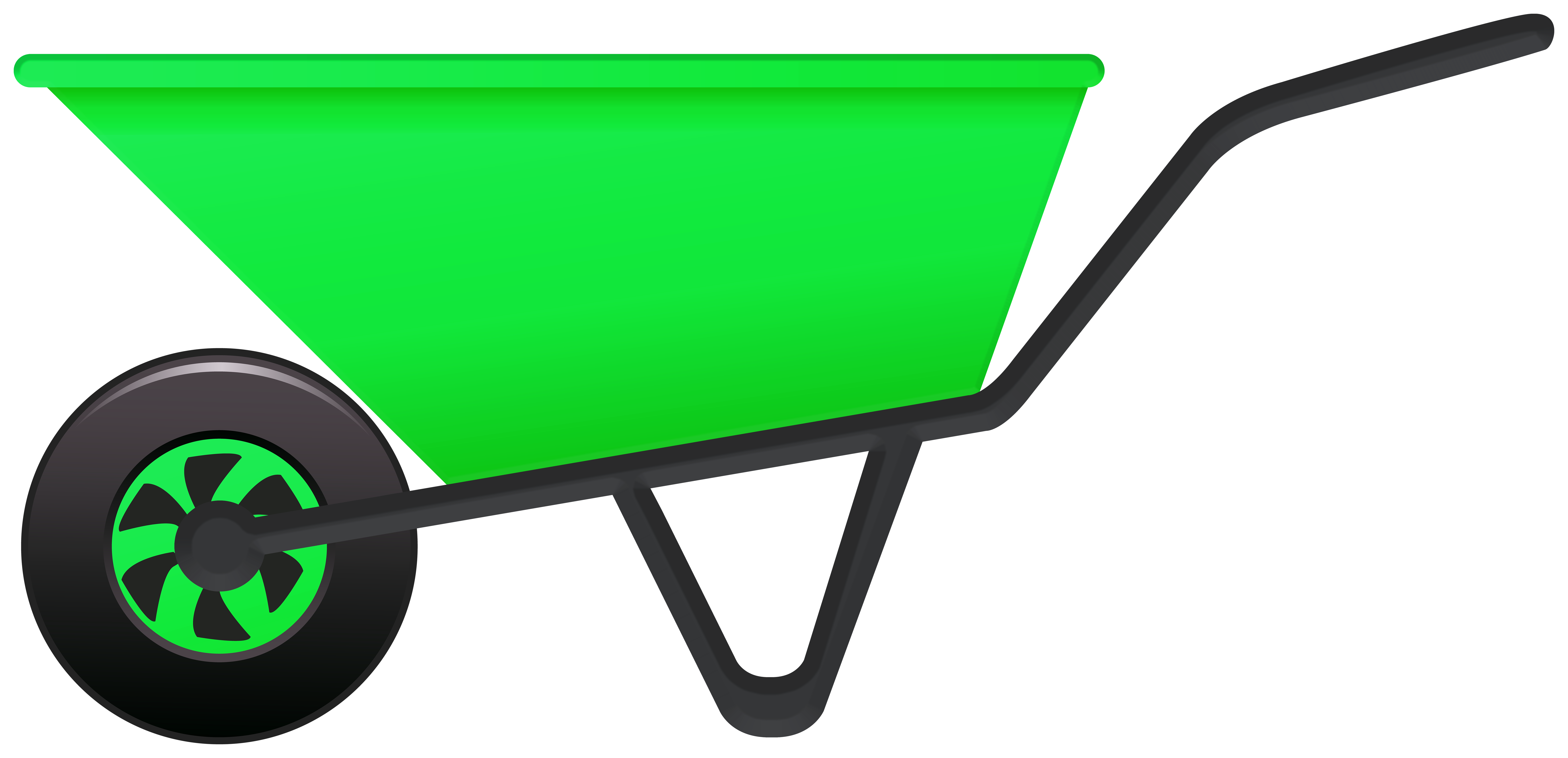 Green Wheelbarrow PNG Clipart Gallery Yopriceville High