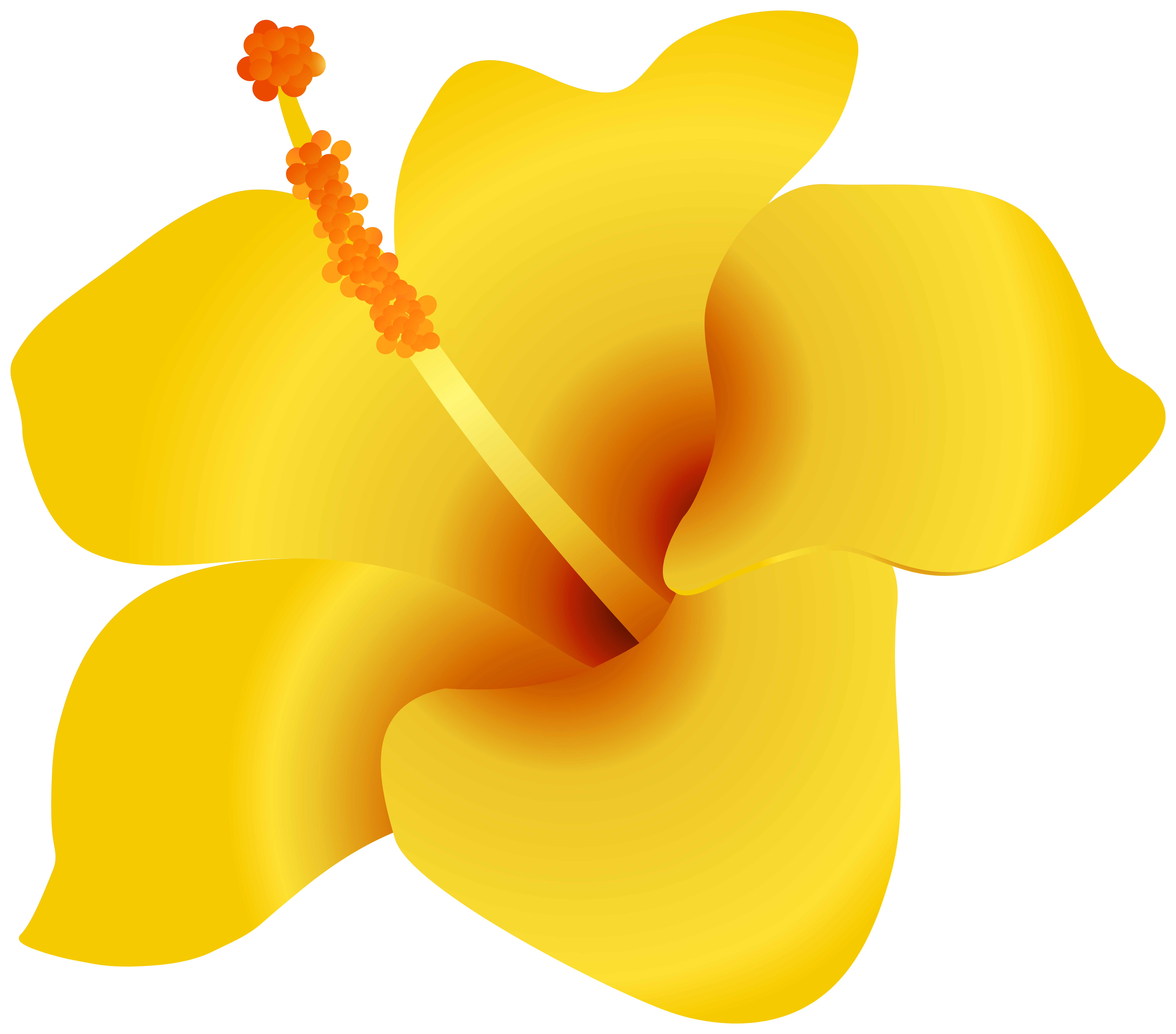 Yellow Flower PNG Clipart​ | Gallery Yopriceville - High-Quality Free  Images and Transparent PNG Clipart