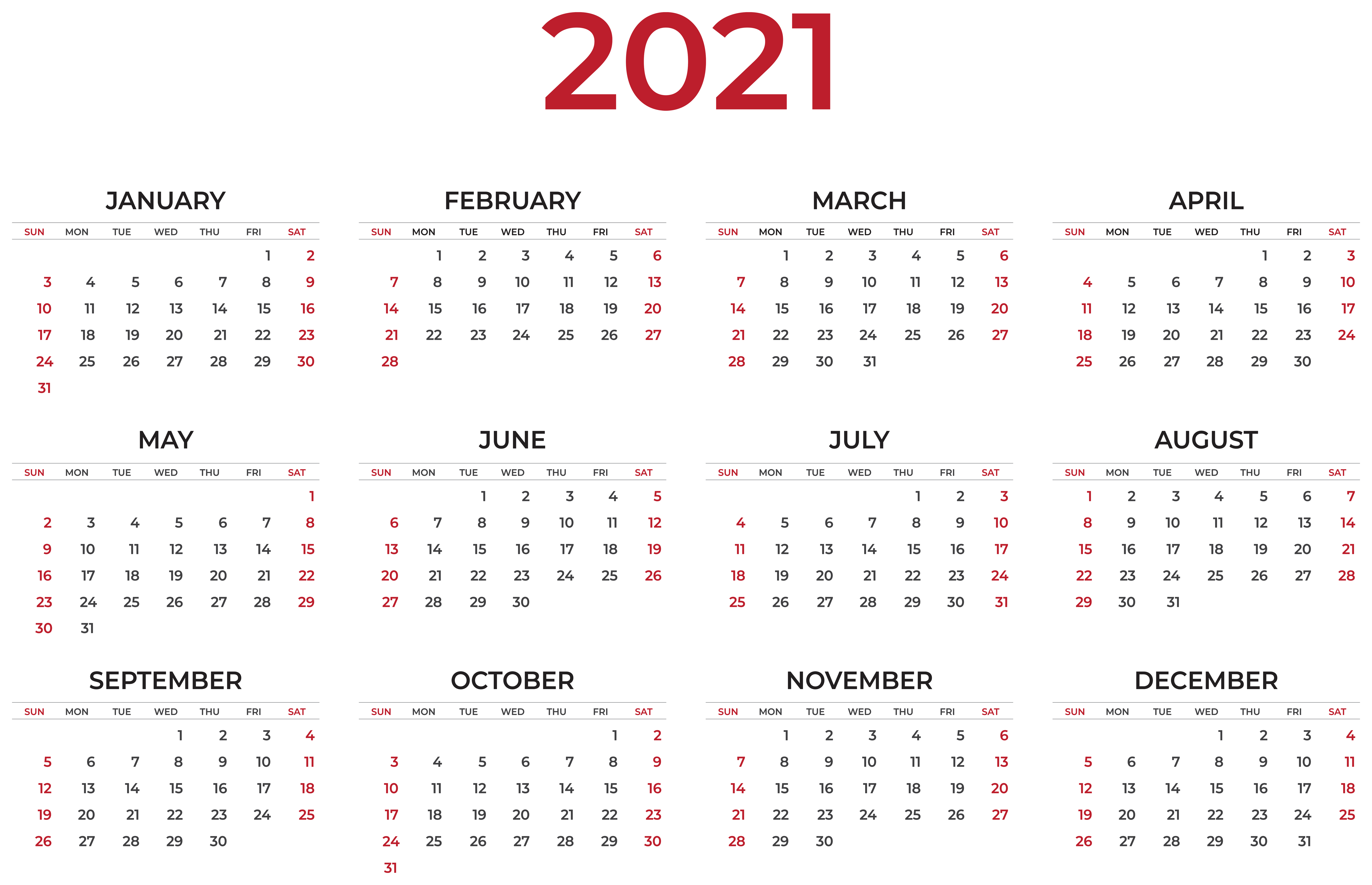 uml 2021 spring calendar 2021 Calendar Transparent Clipart Gallery Yopriceville High Quality Images And Transparent Png Free Clipart uml 2021 spring calendar