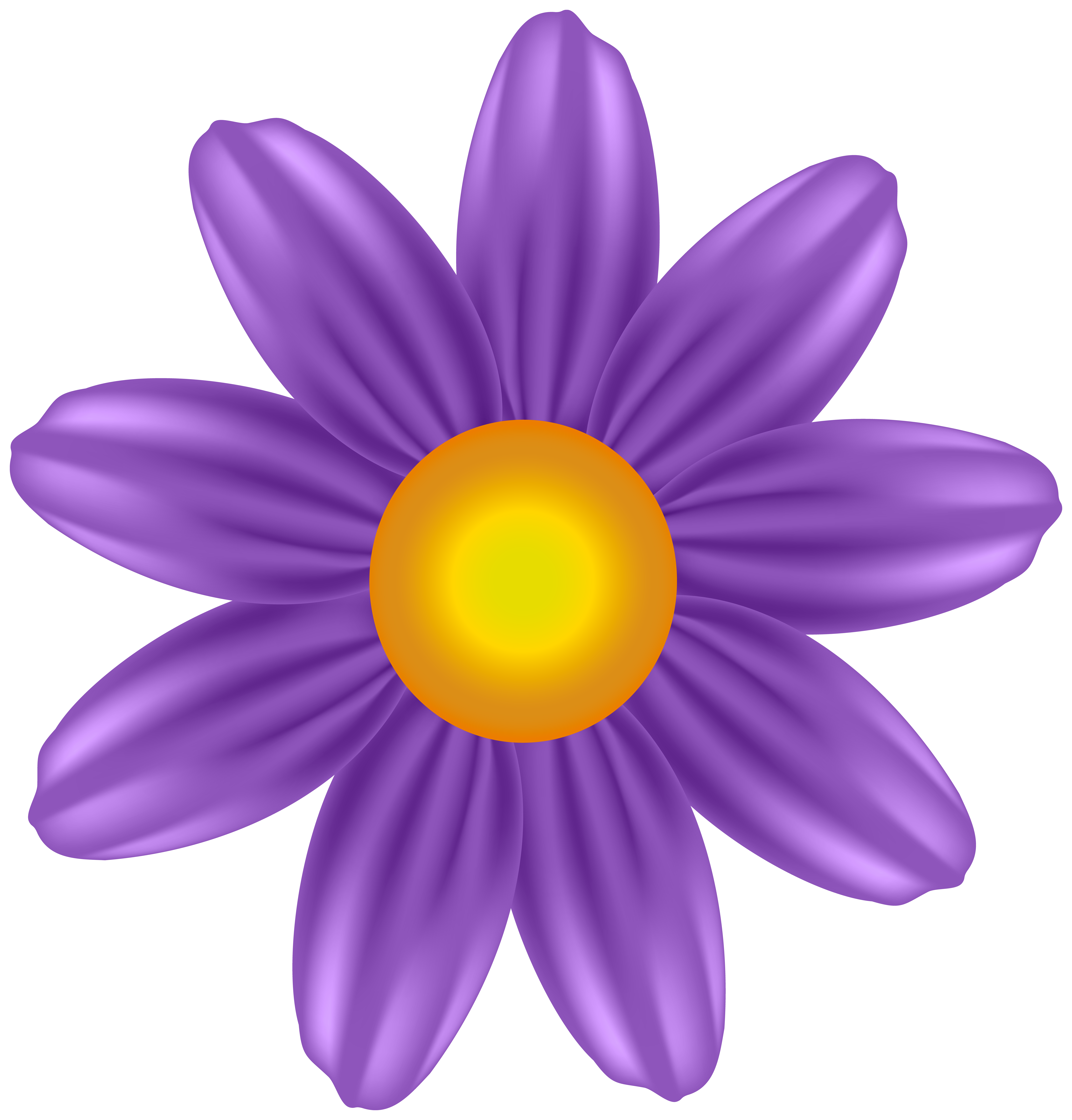 Purple Flower Transparent Clipart​ | Gallery Yopriceville - High-Quality  Free Images and Transparent PNG Clipart
