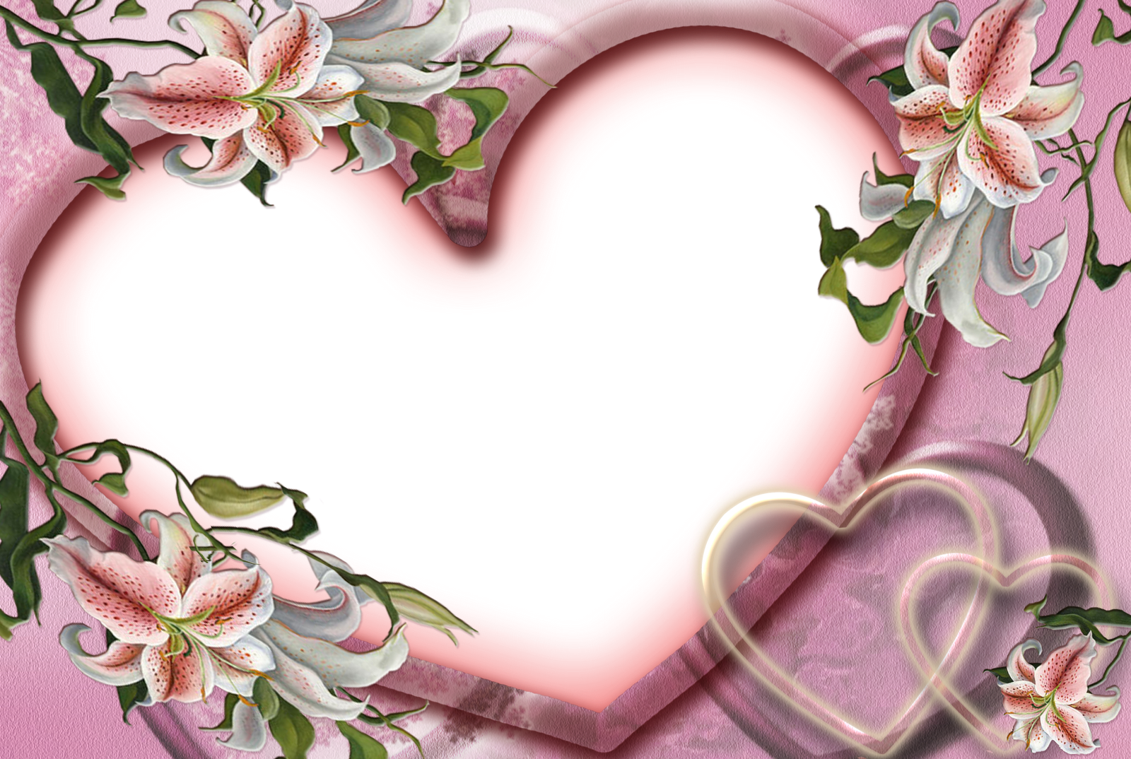 cute love frame png