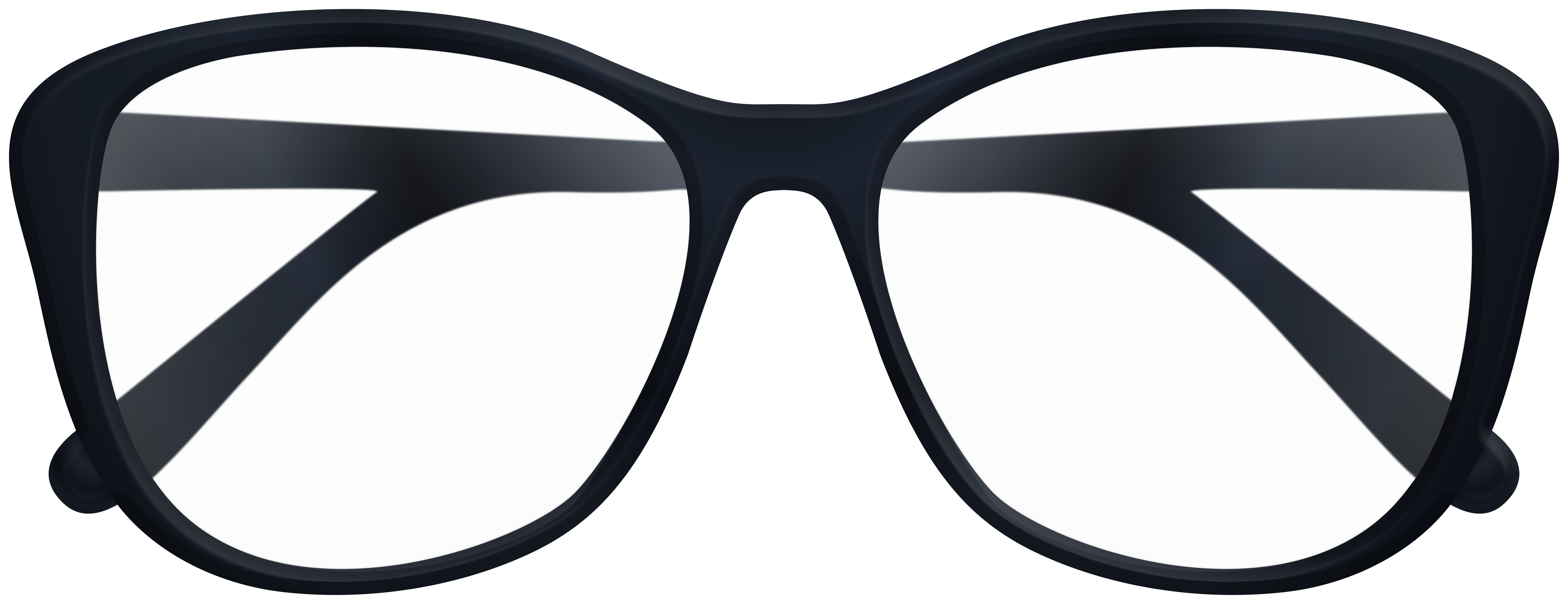 Black Glasses PNG Pic