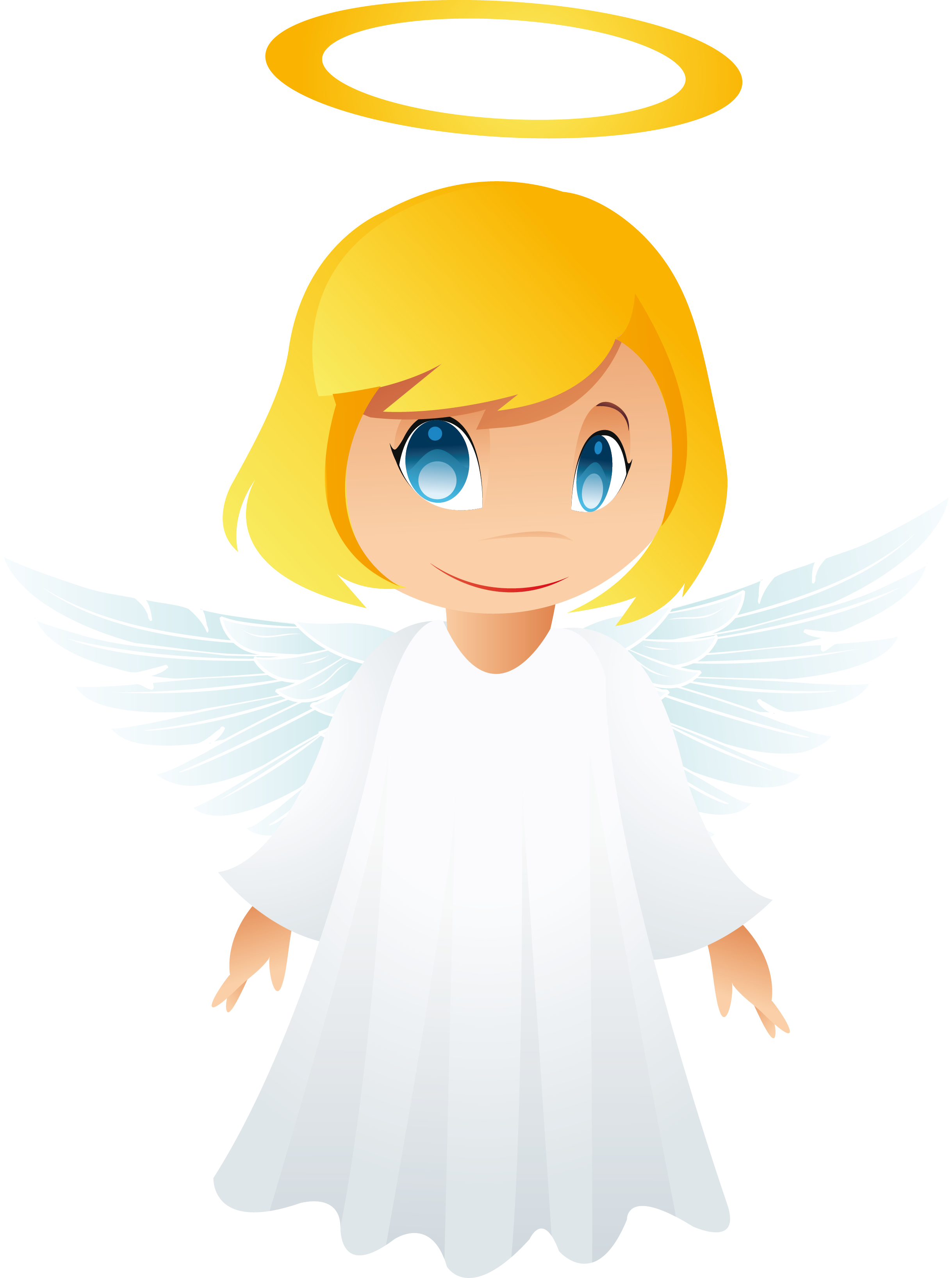 Glowing cute angel on a white cloud​  Gallery Yopriceville - High-Quality  Free Images and Transparent PNG Clipart