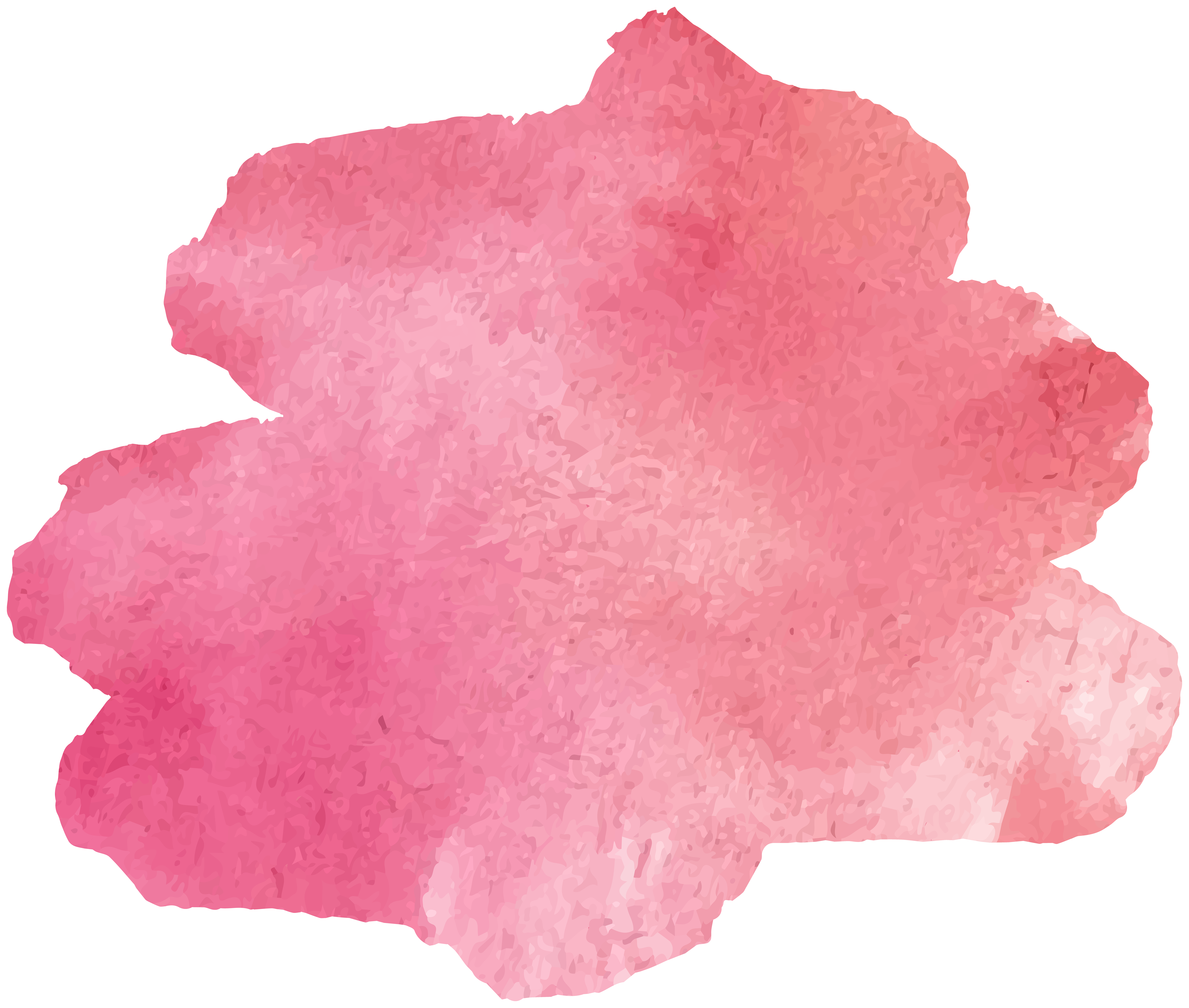 Pink Watercolor Splatter PNG Clipart​