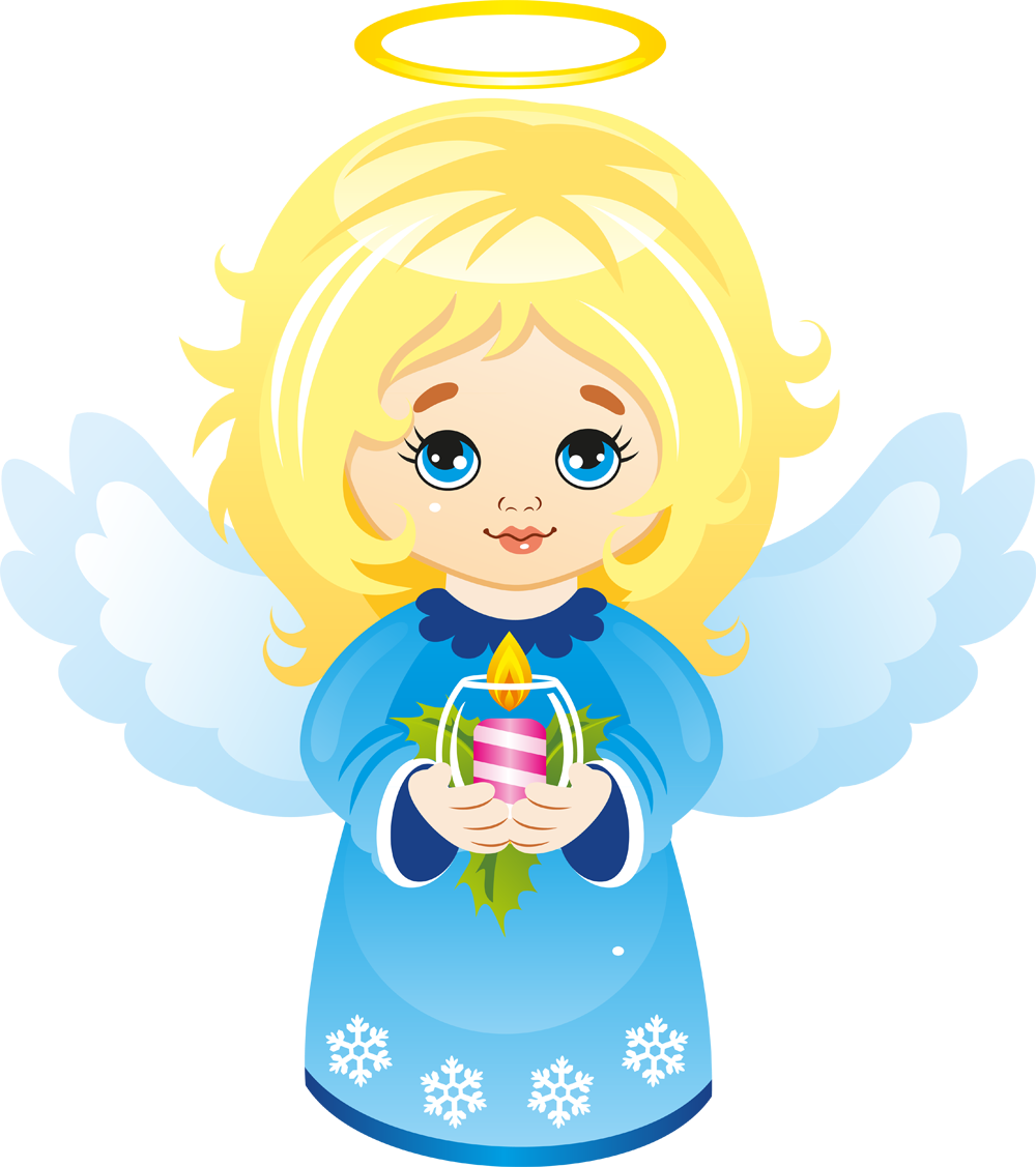 christmas angels clipart