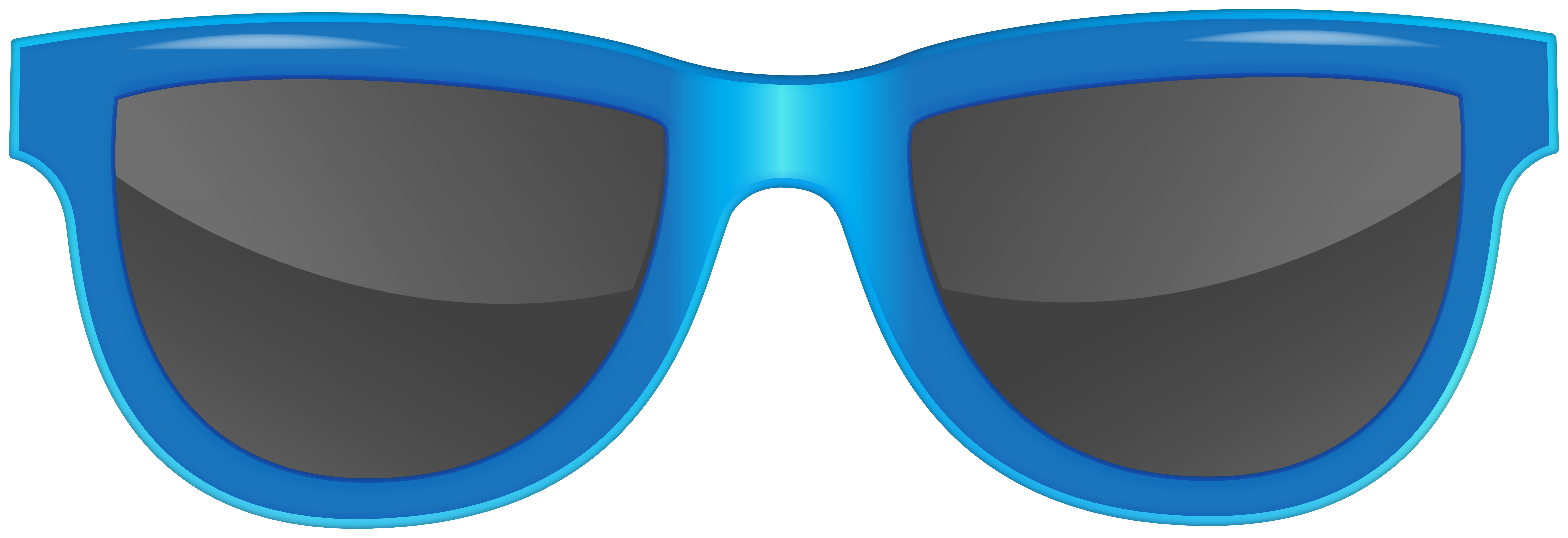 blue sunglasses clipart