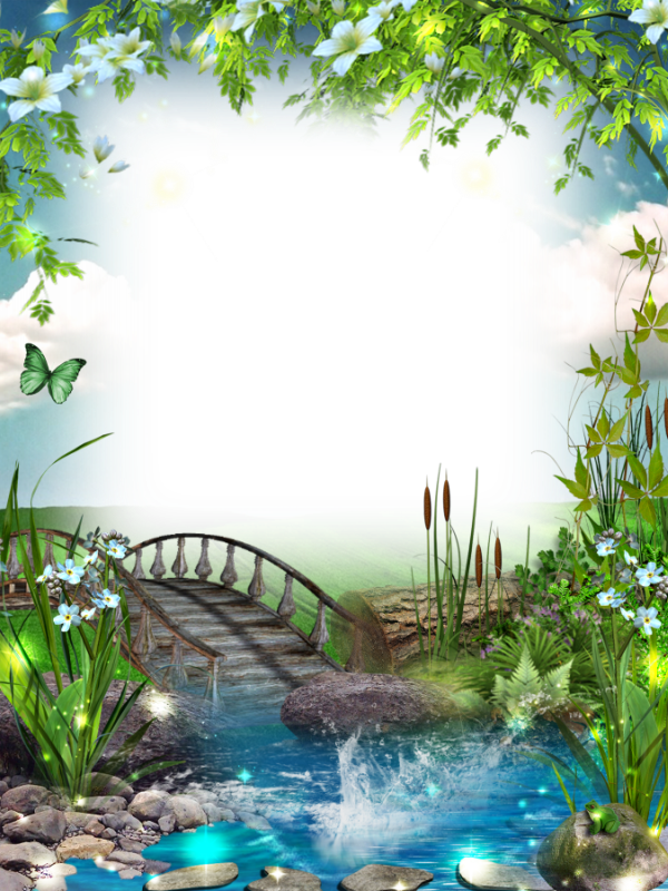 water borders and frames