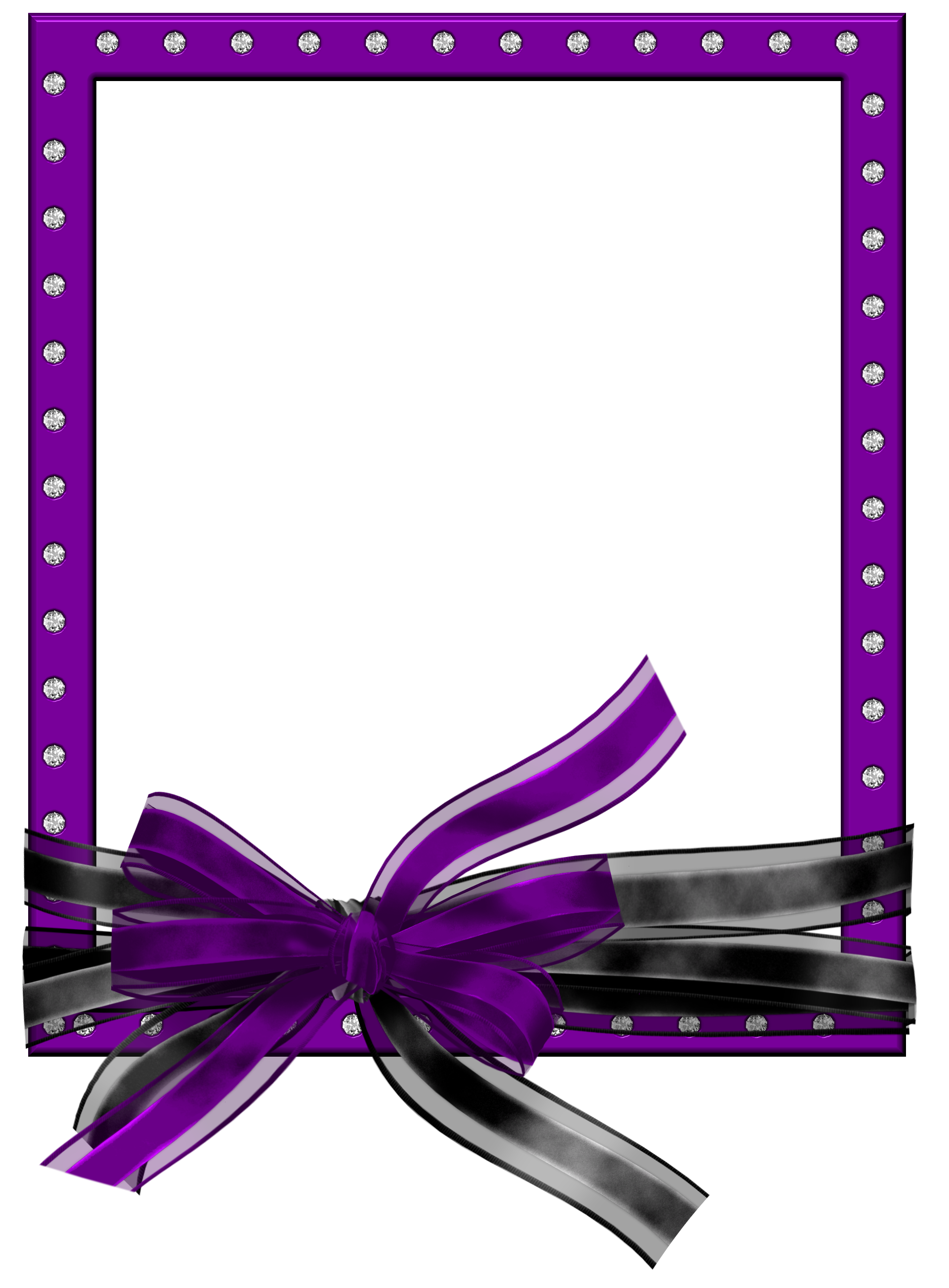 purple and black border design