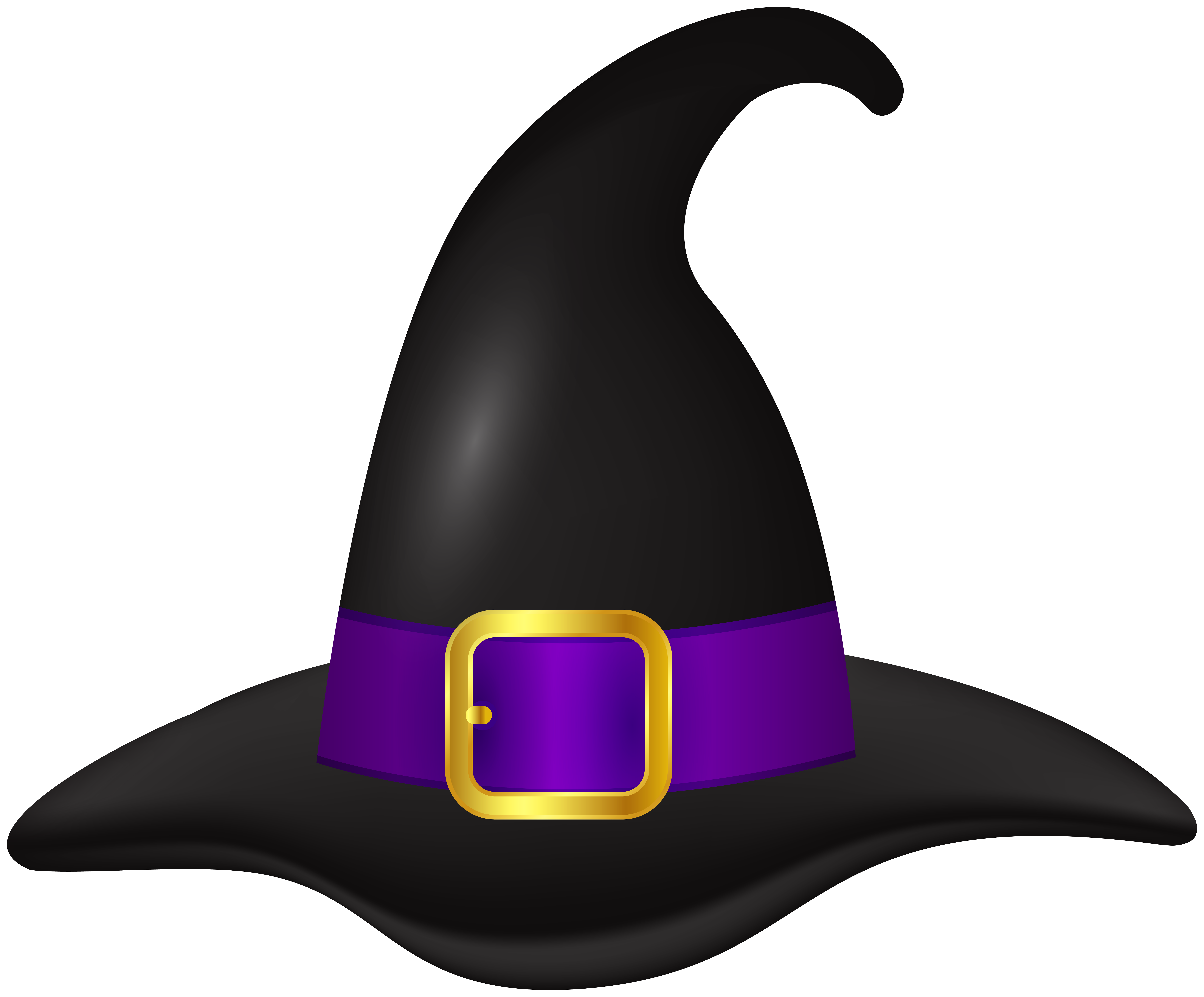 Black Halloween Witch Hat PNG Clipart​ | Gallery Yopriceville -  High-Quality Free Images and Transparent PNG Clipart