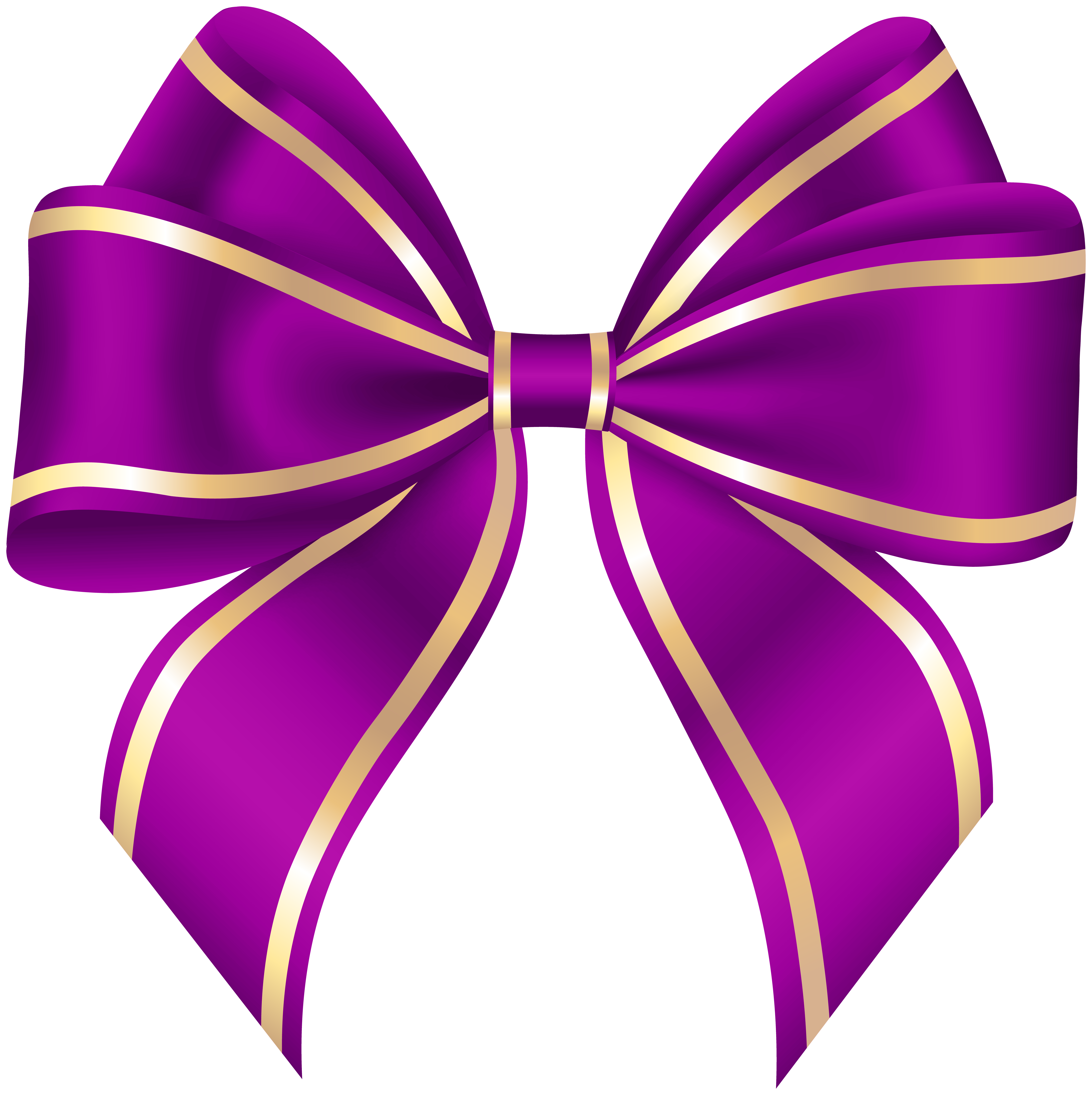 Bow with Ribbon Orange PNG Deco Clipart​  Gallery Yopriceville -  High-Quality Free Images and Transparent PNG Clipart