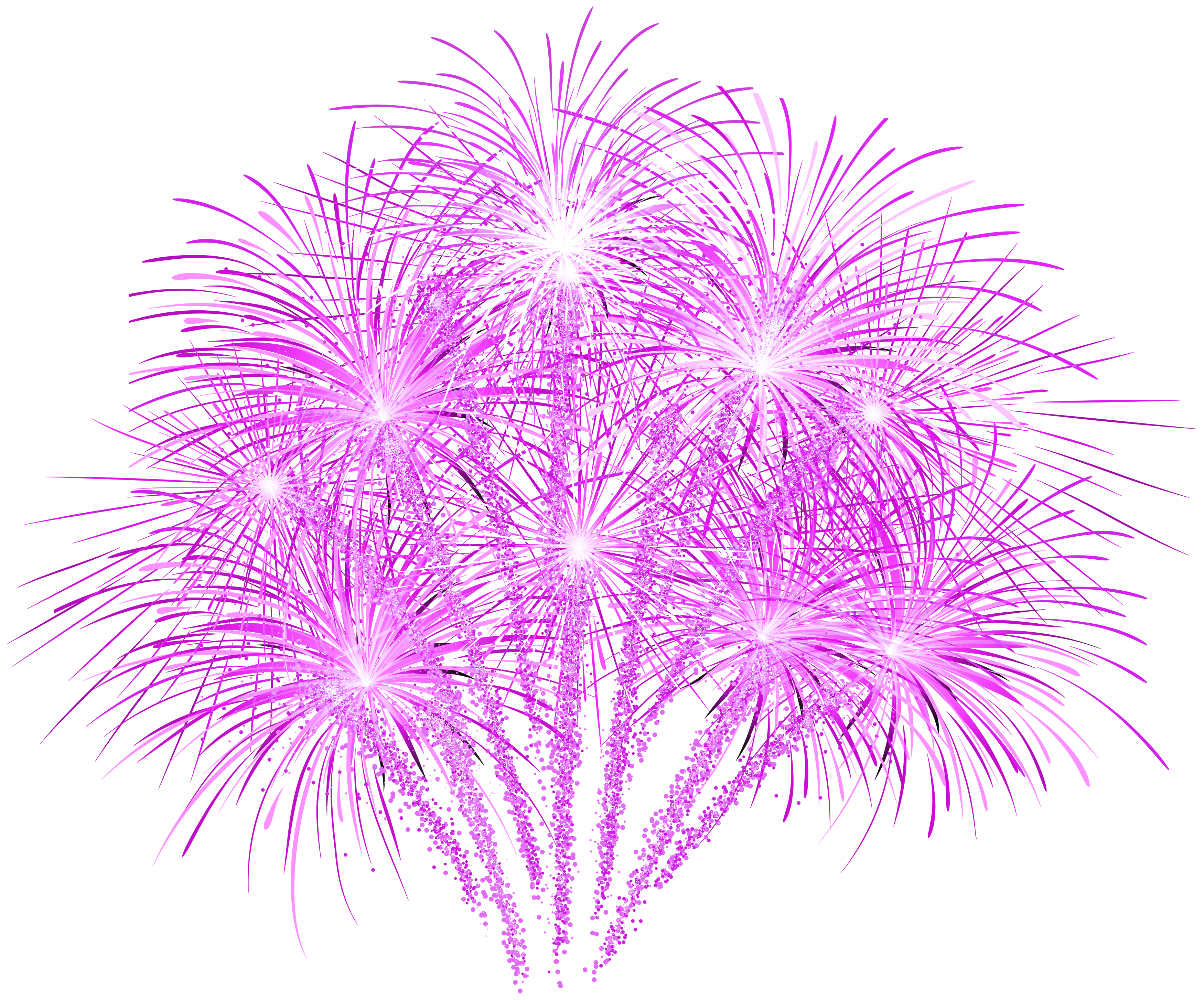 Put Colorful Fireworks Gif Animation PNG Images