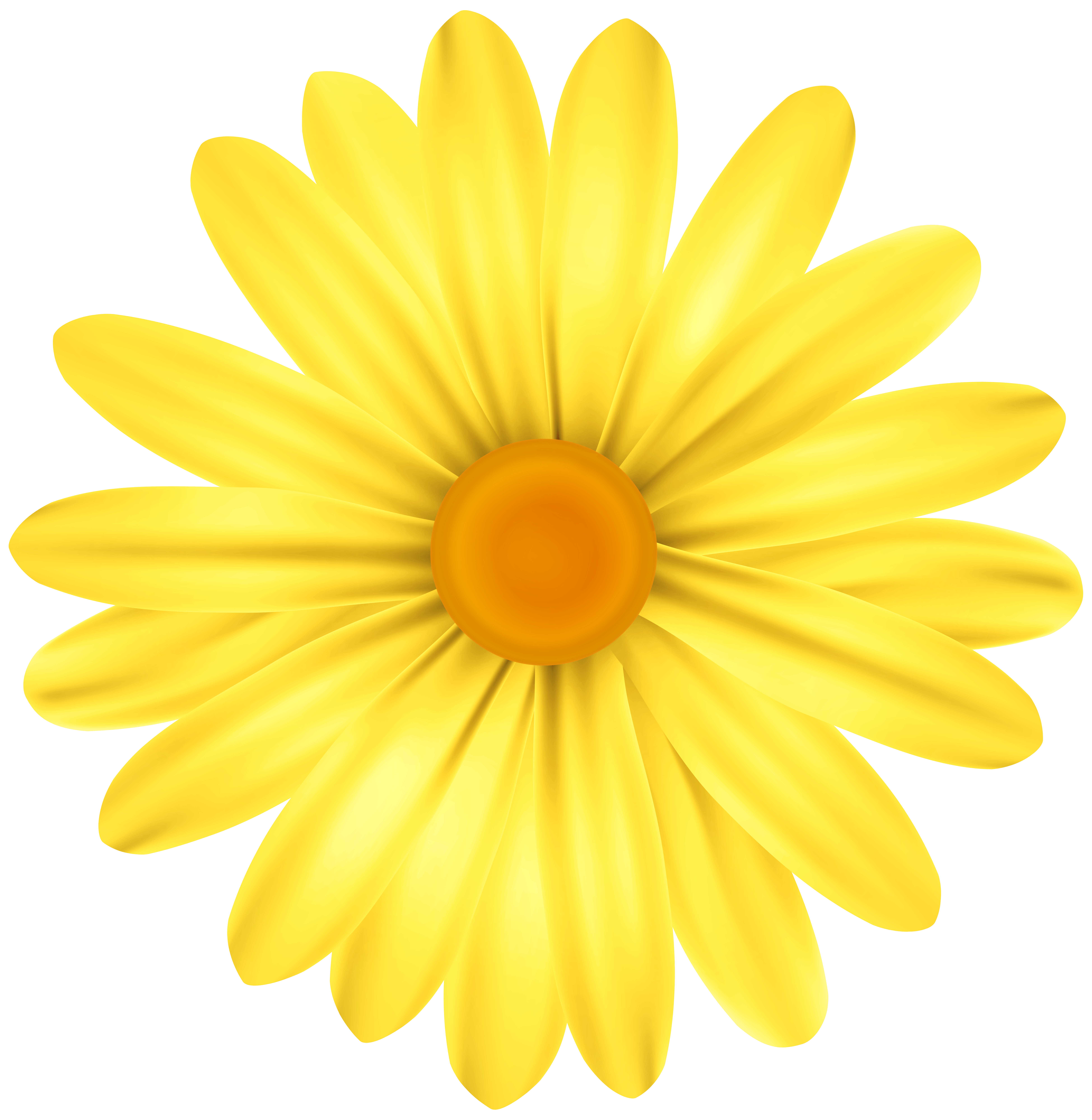 Yellow Flower Daisy PNG Transparent Clipart​ | Gallery Yopriceville -  High-Quality Free Images and Transparent PNG Clipart