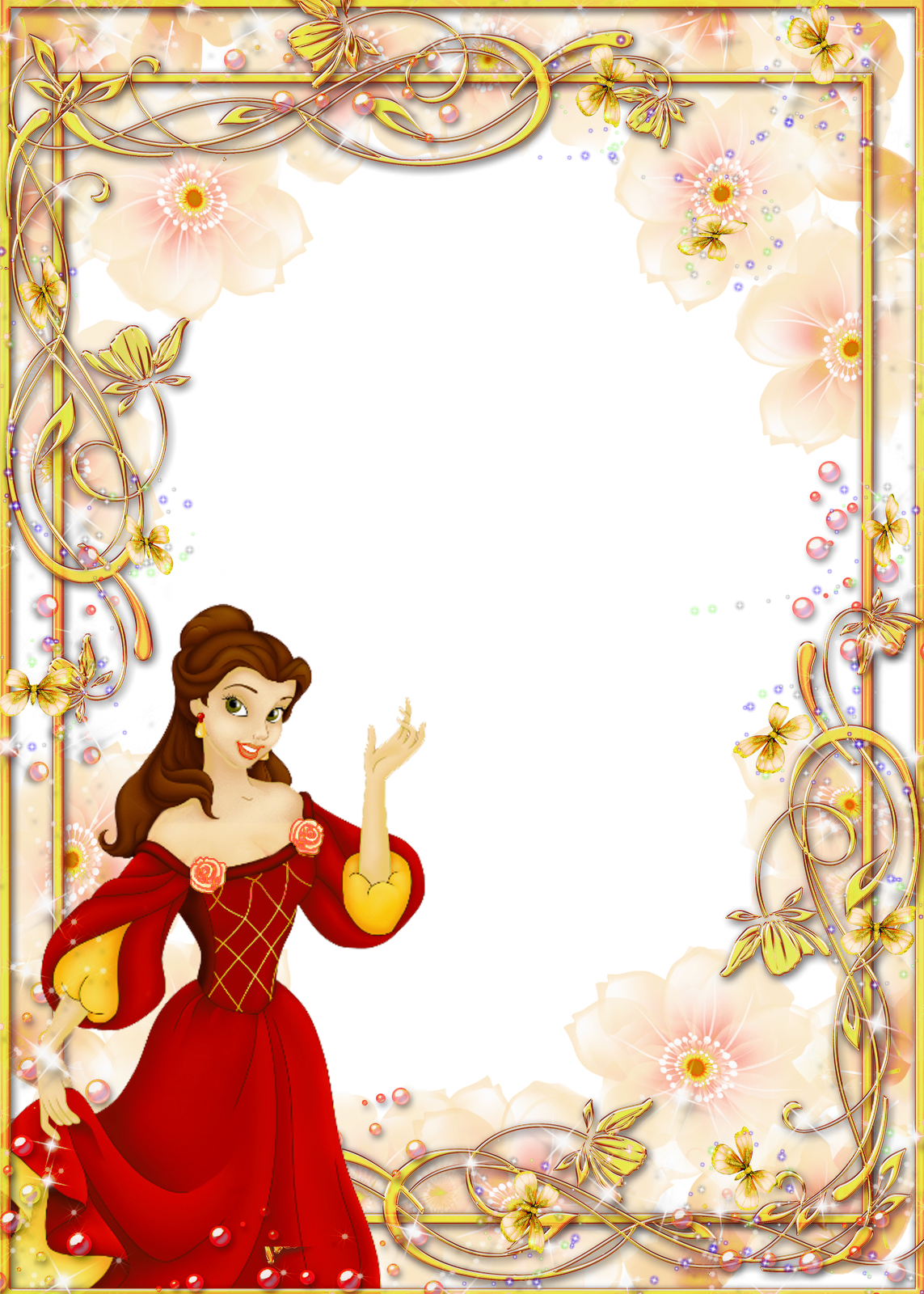 disney princess frames and borders png