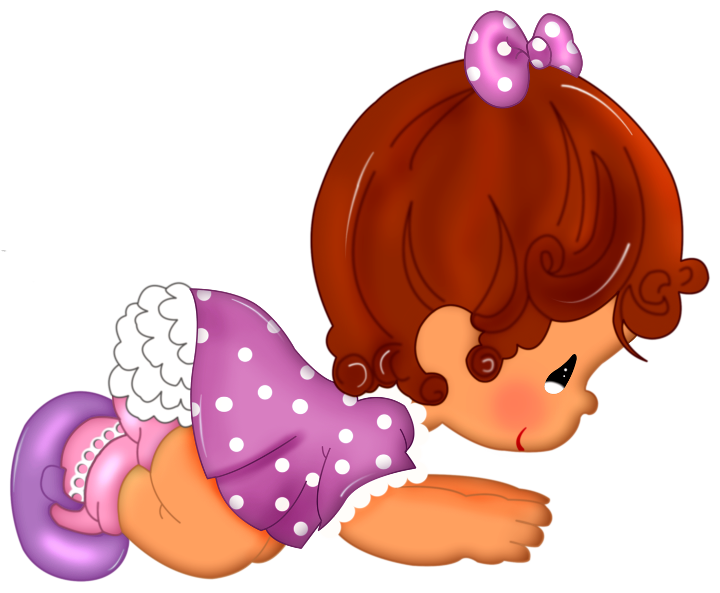Baby Girl Cartoon Free Clipart​ | Gallery Yopriceville - High-Quality Free  Images and Transparent PNG Clipart
