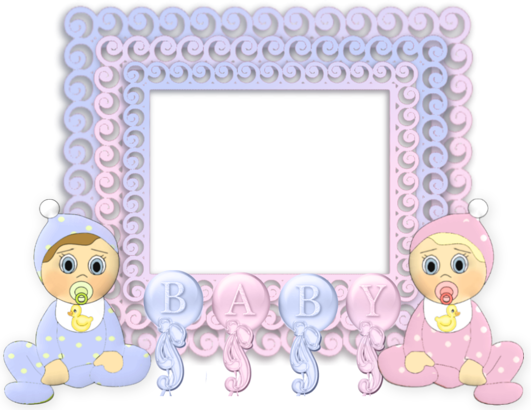 baby girl borders and frames